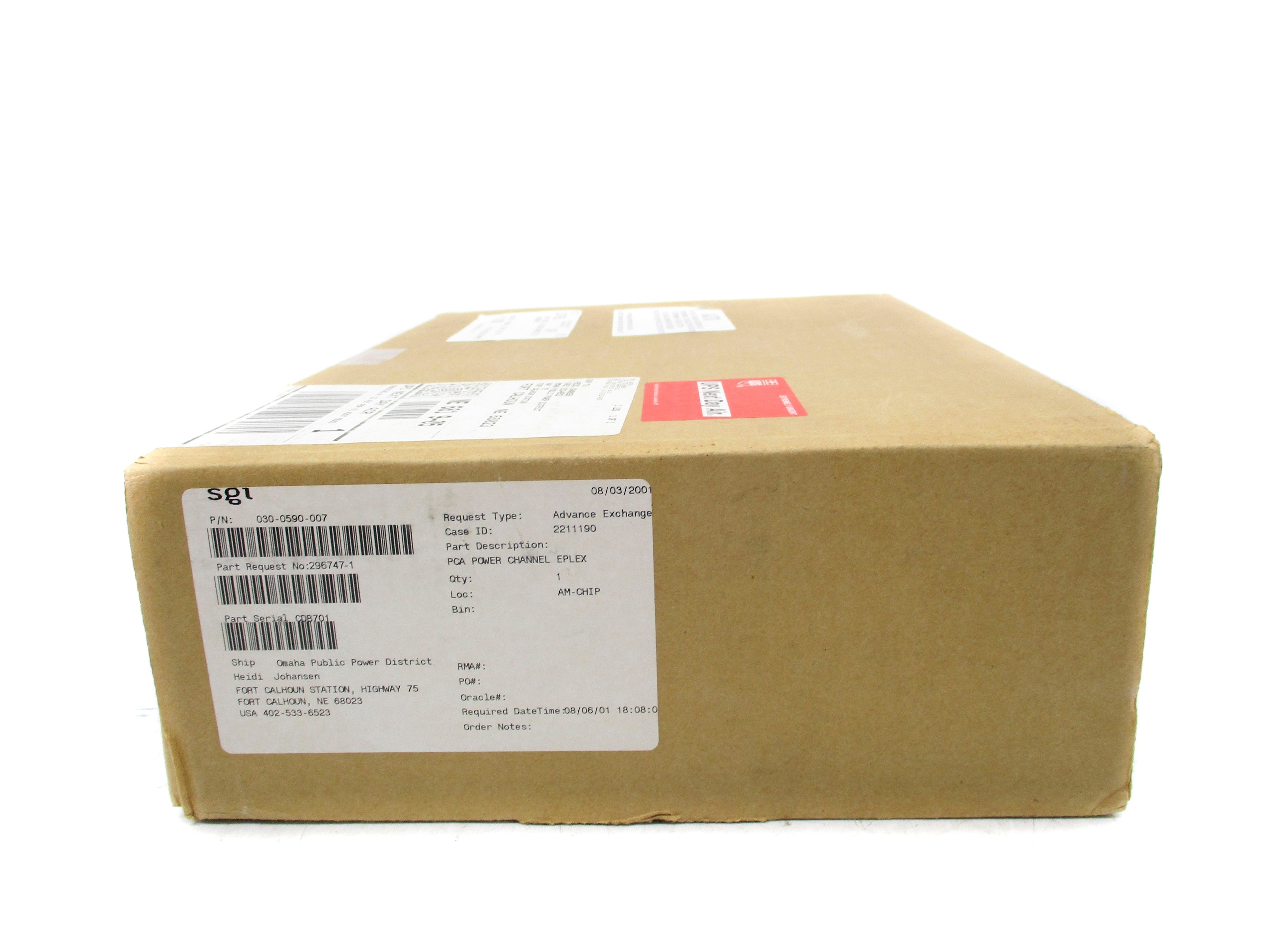 SILICON GRAPHICS 030-0590-007 REV. B NSMP