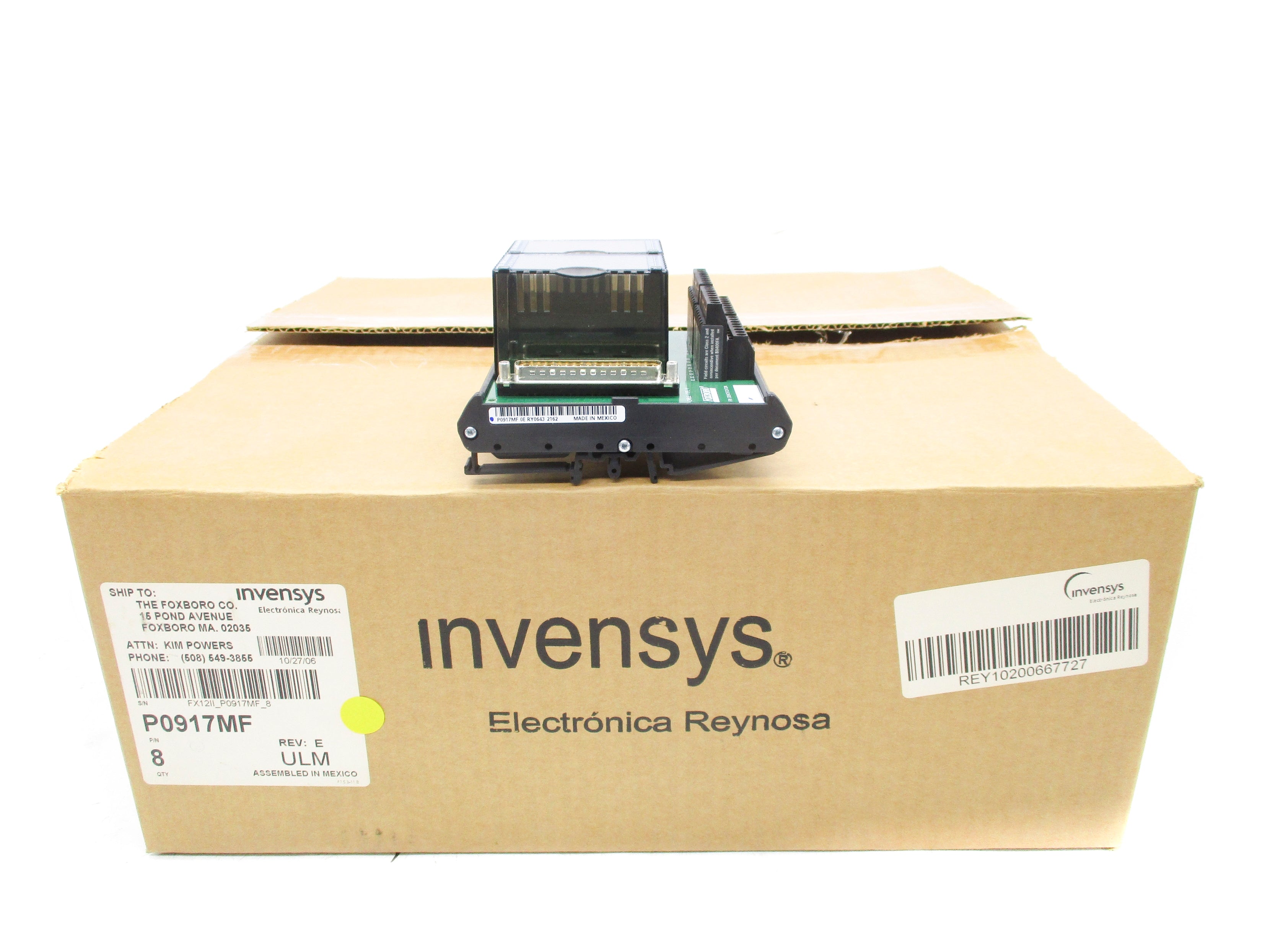 INVENSYS P0917MF (PKG OF 8) NSMP