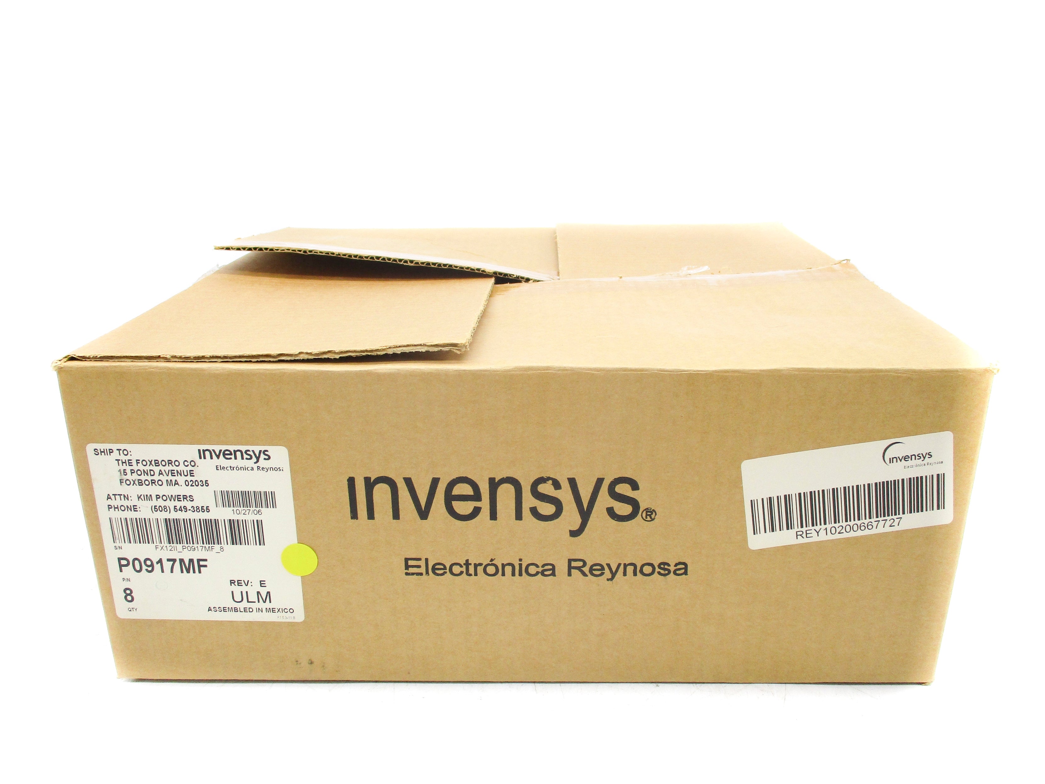 INVENSYS P0917MF (PKG OF 8) NSMP