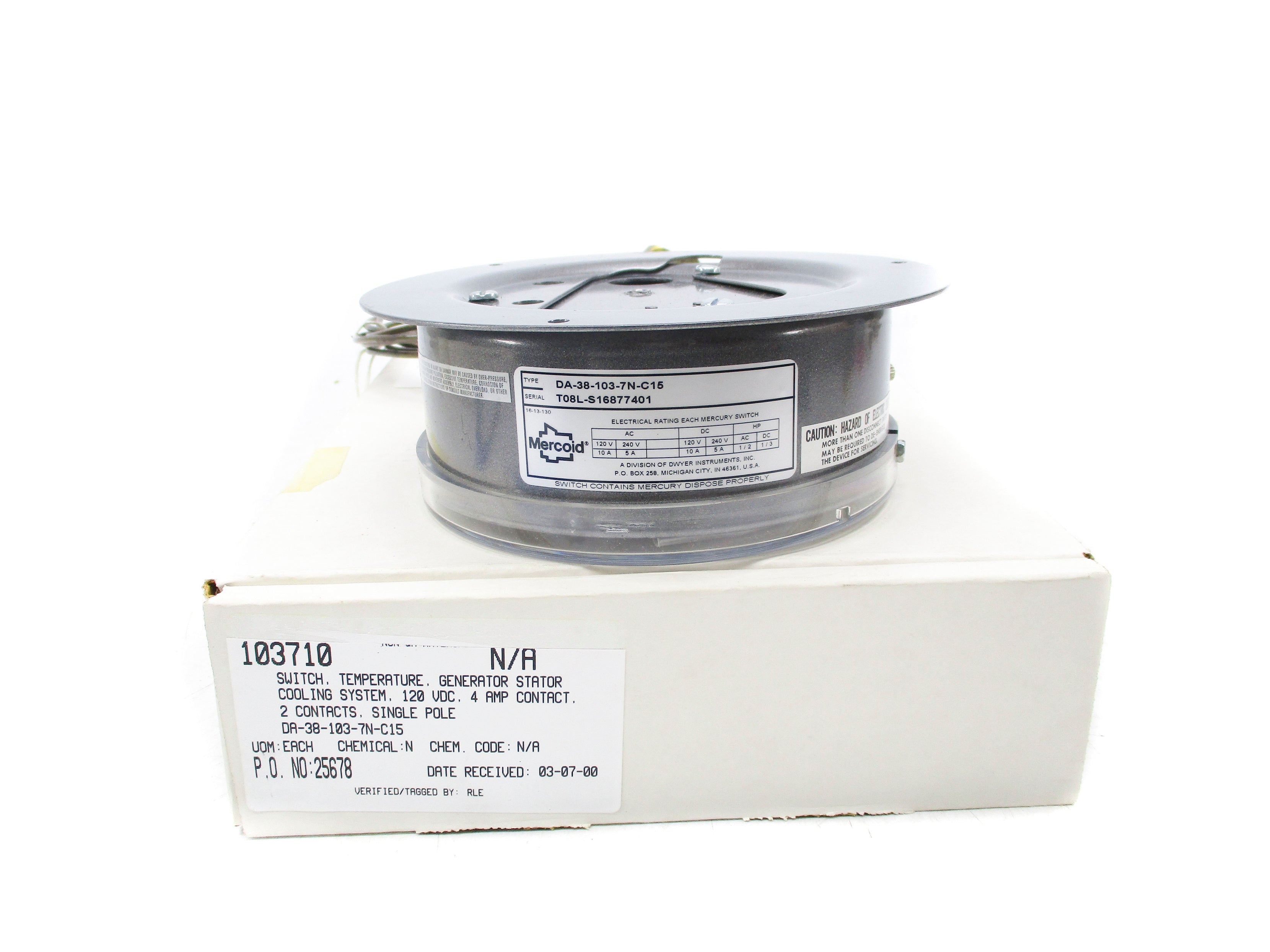 MERCOID DA-38-103-7N-C15 NSMP