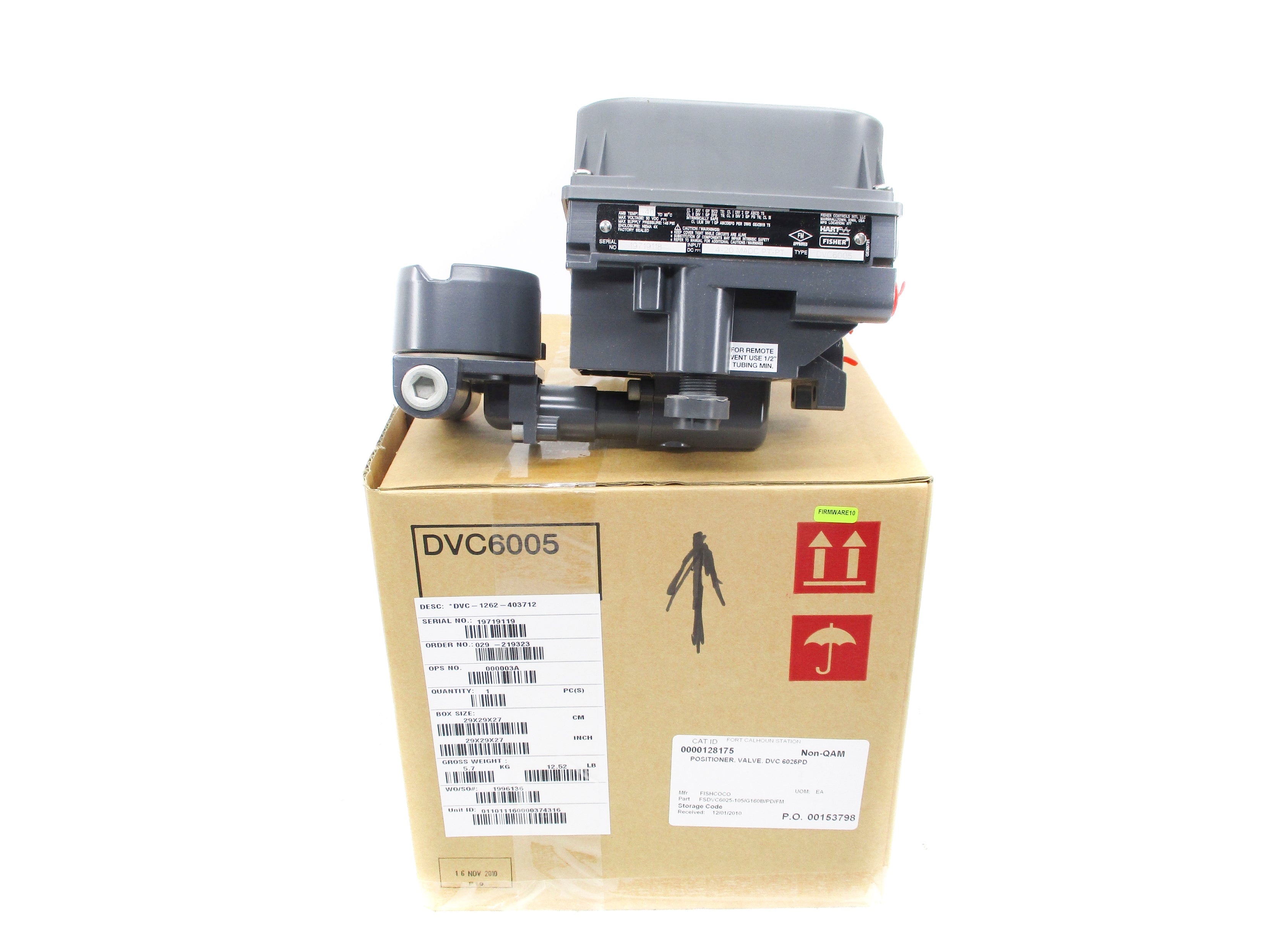 FISHER CONTROLS DVC6005 NSMP