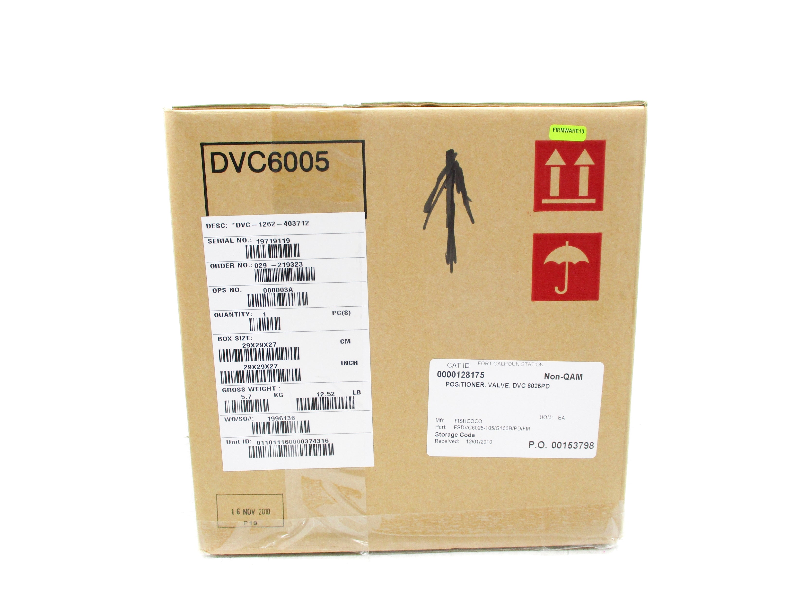 FISHER CONTROLS DVC6005 NSMP