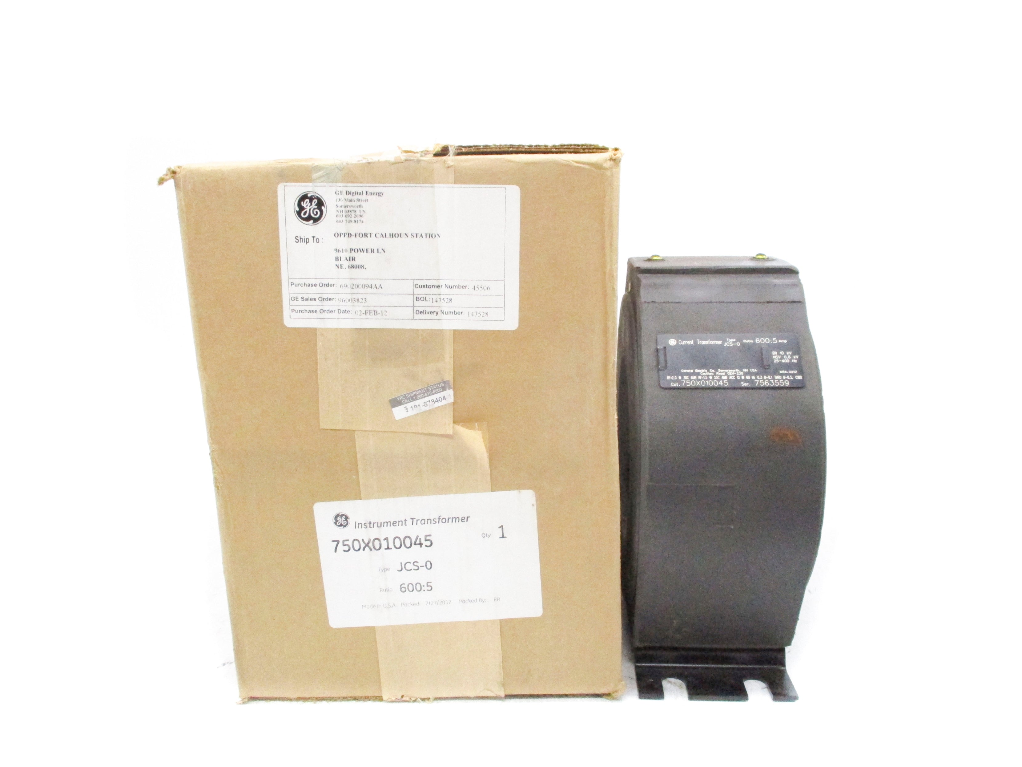 GENERAL ELECTRIC 750X010045 NSMP