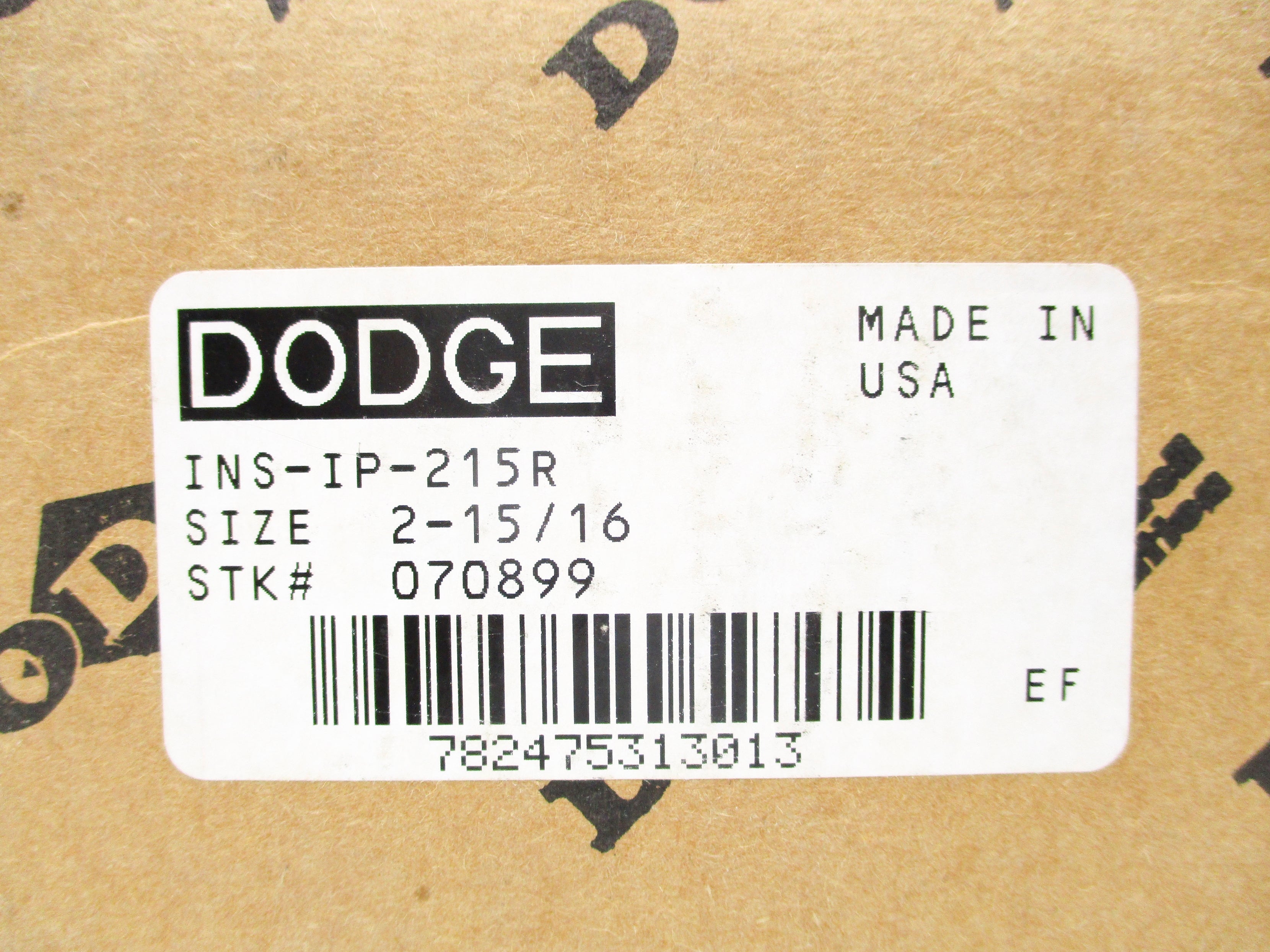 DODGE INS-IP-215R 2-15/16 NSFS