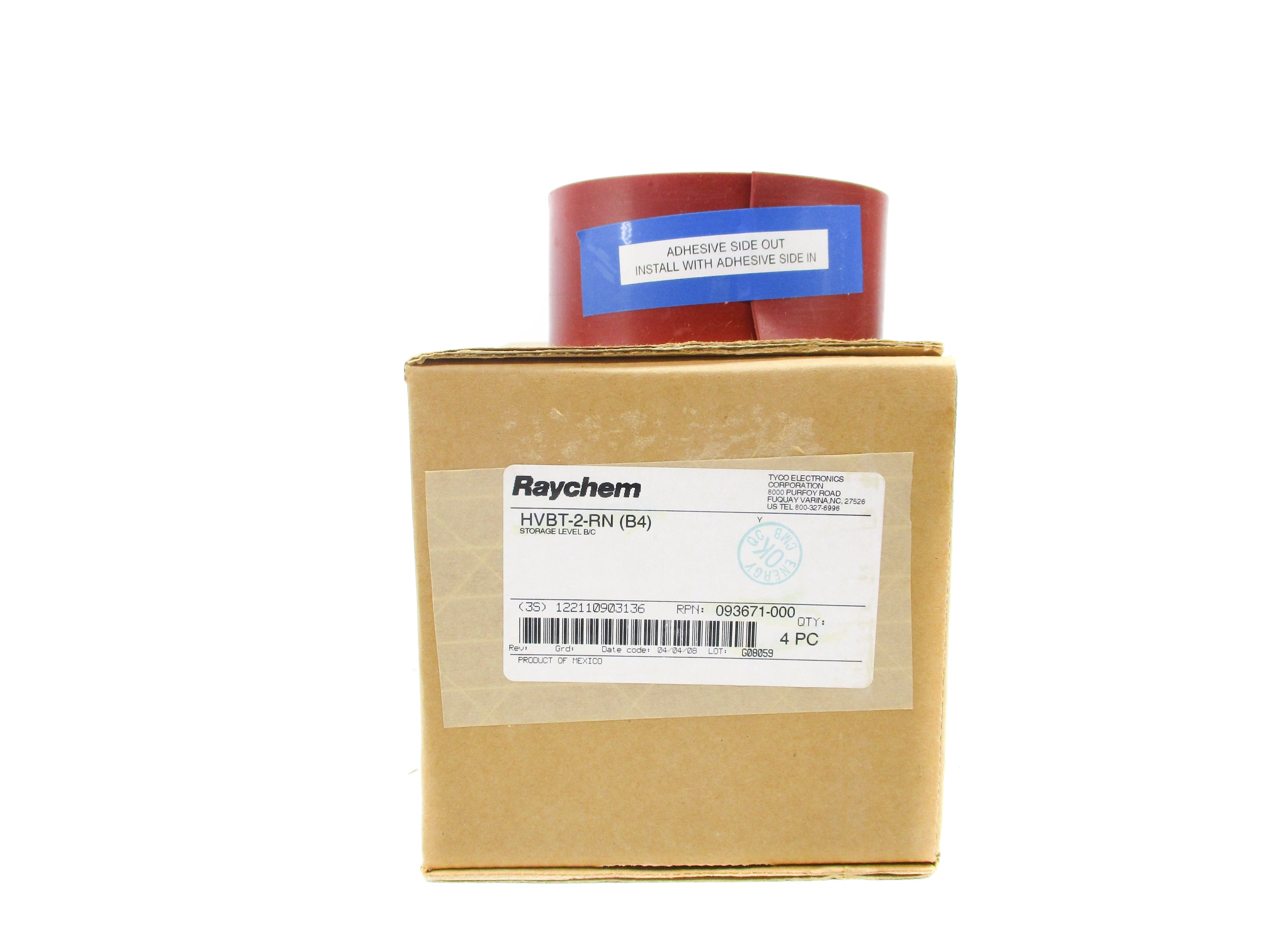RAYCHEM HVBT-2-RN(B4) (PKG OF 4) NSMP