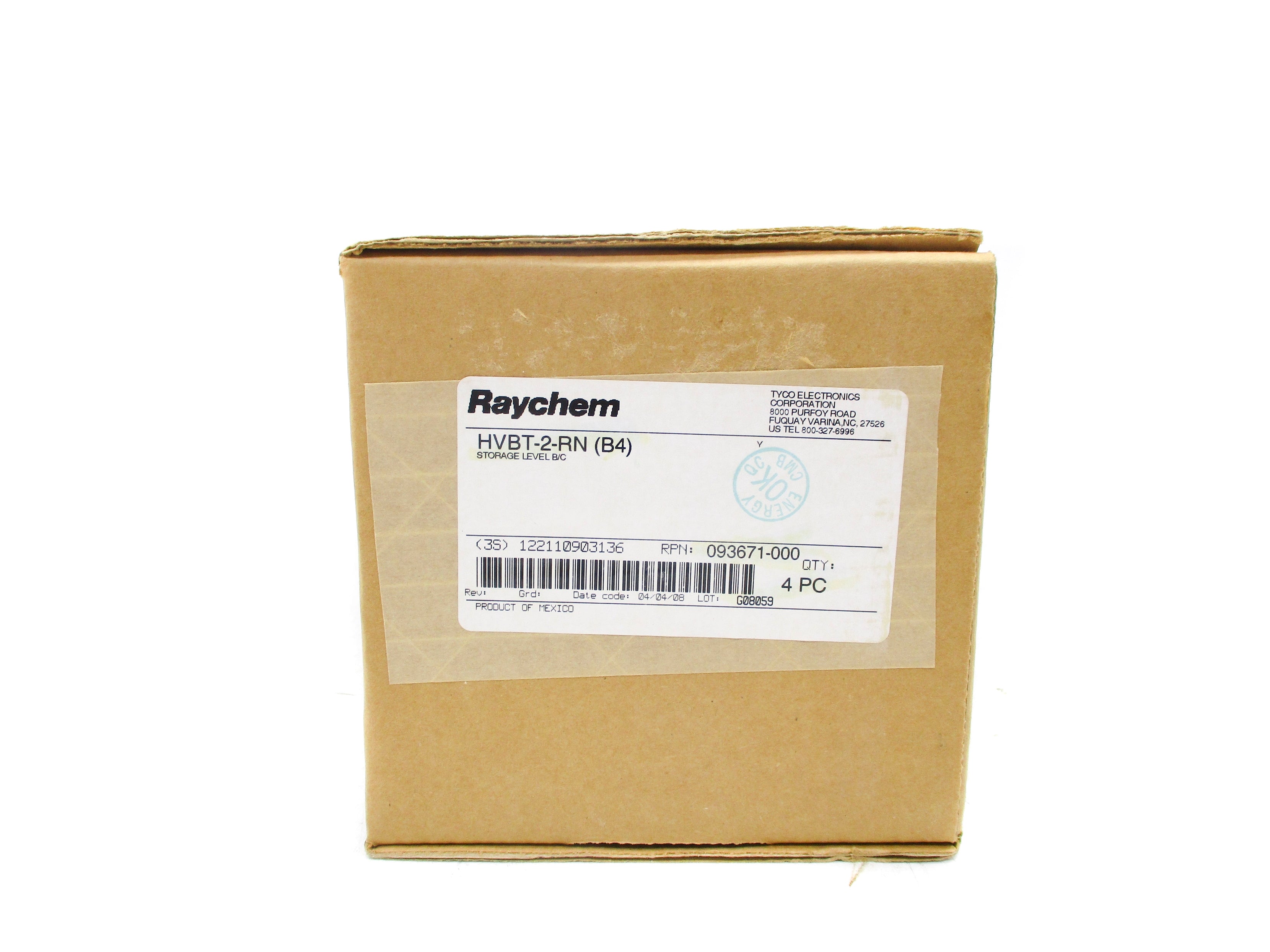 RAYCHEM HVBT-2-RN(B4) (PKG OF 4) NSMP