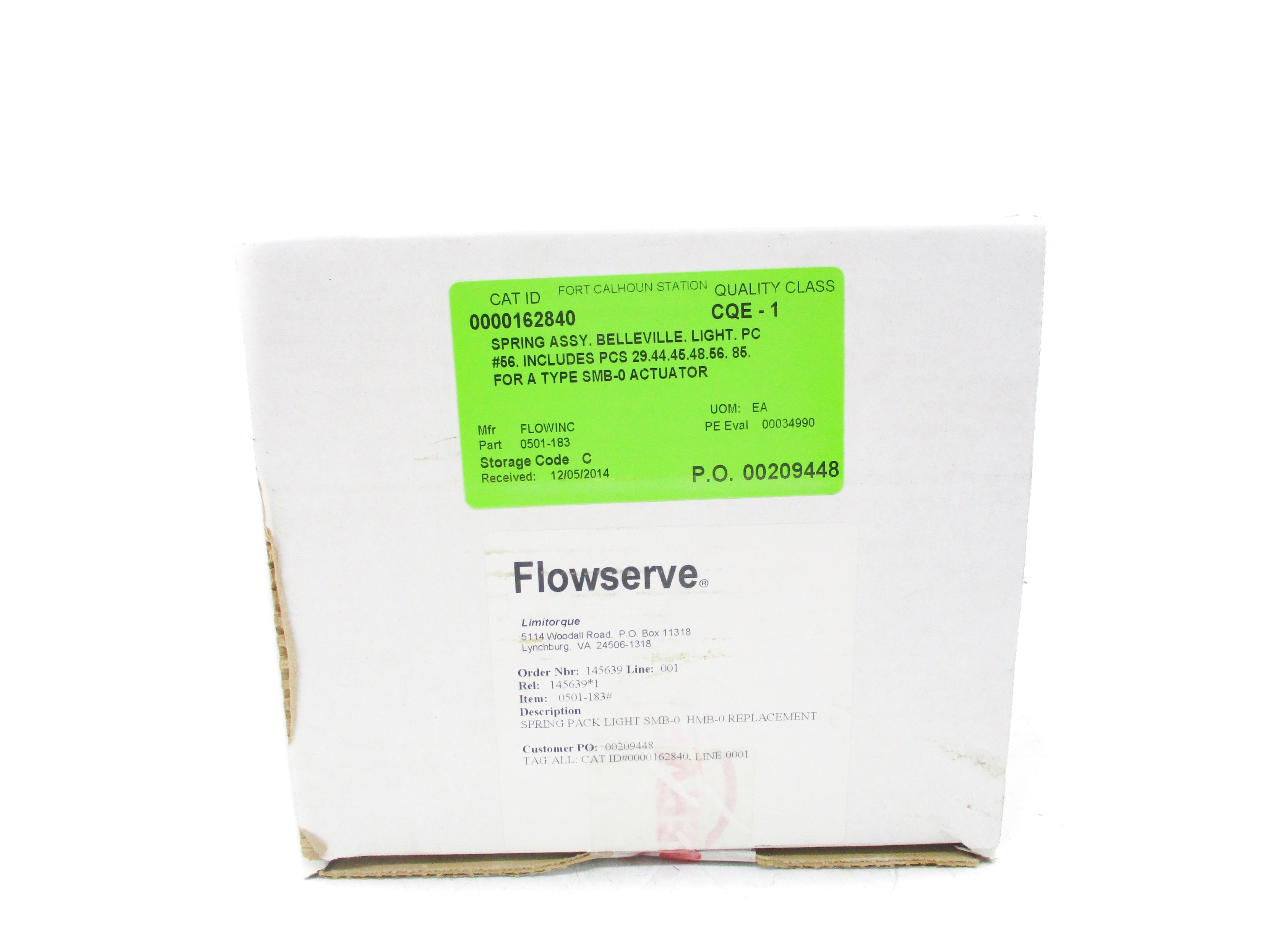 FLOWSERVE 0501-183 NSMP