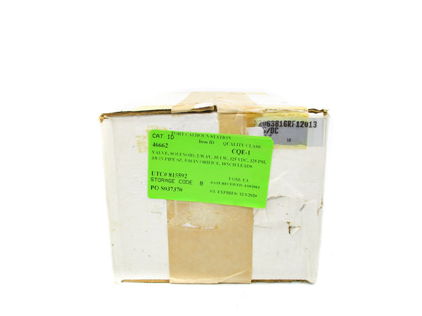 ASCO X2063816RF12013 125VDC NSFS