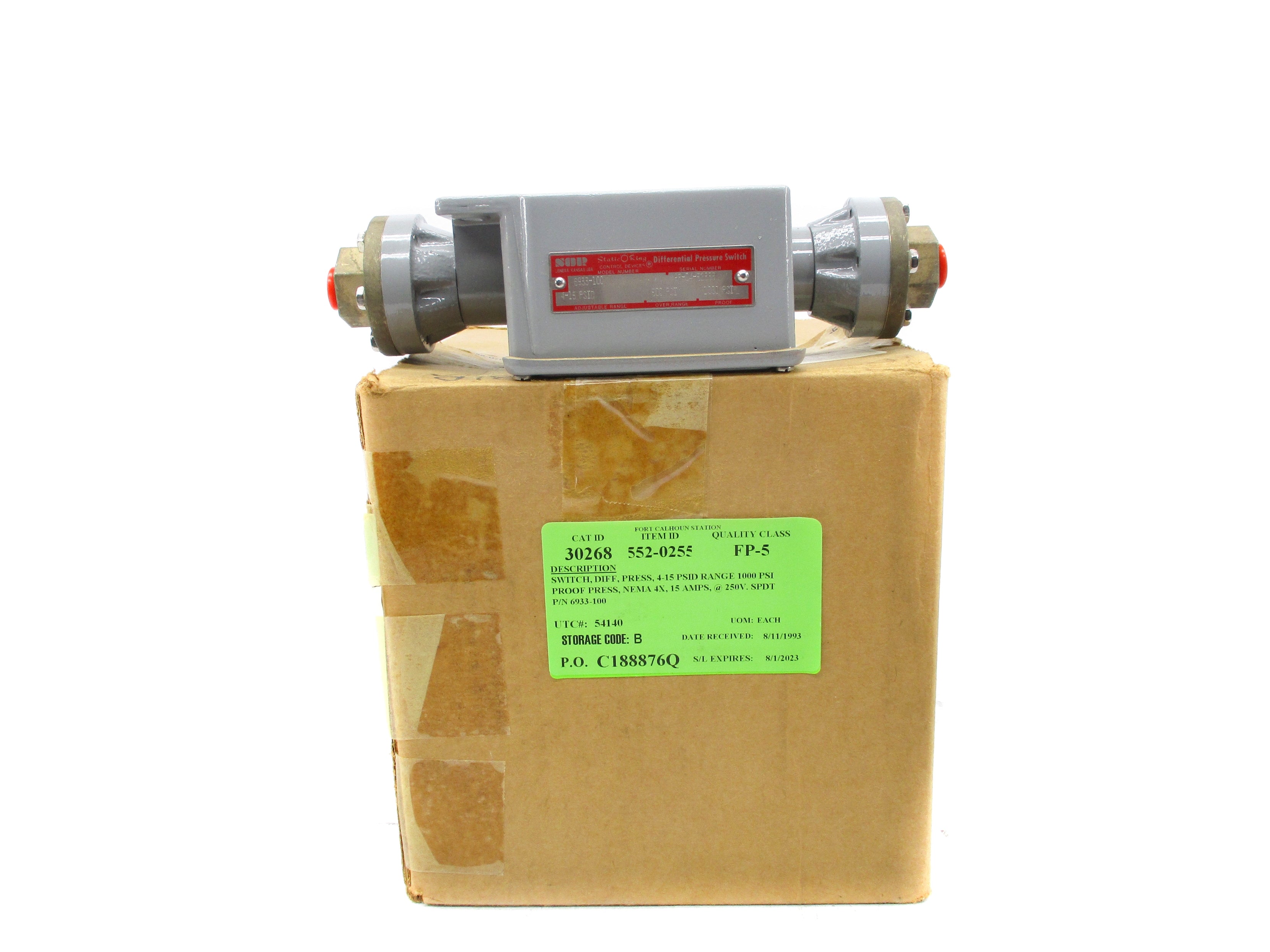 STATIC O RING 6933-100 NSMP