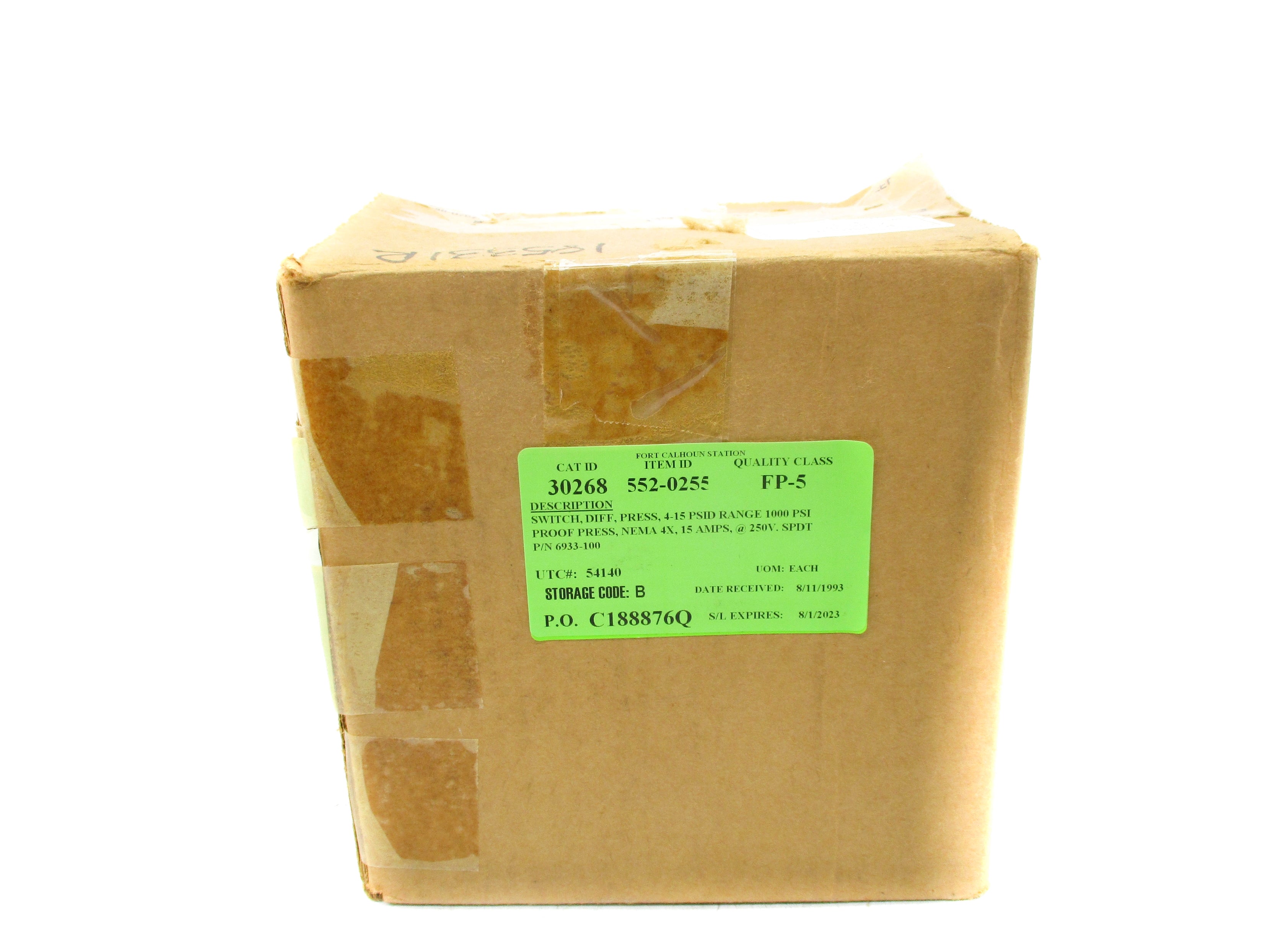STATIC O RING 6933-100 NSMP