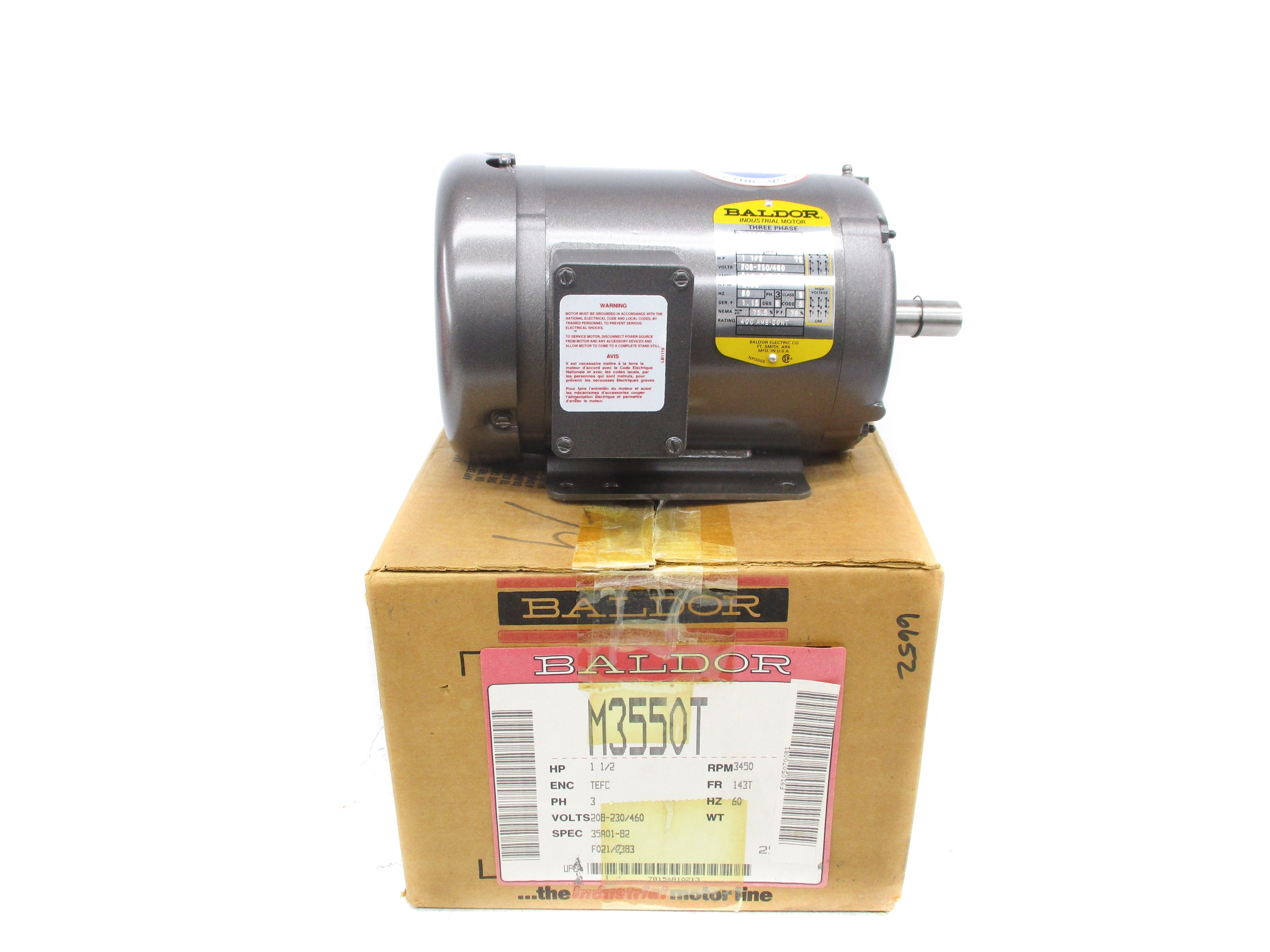 BALDOR M3550T NSMP