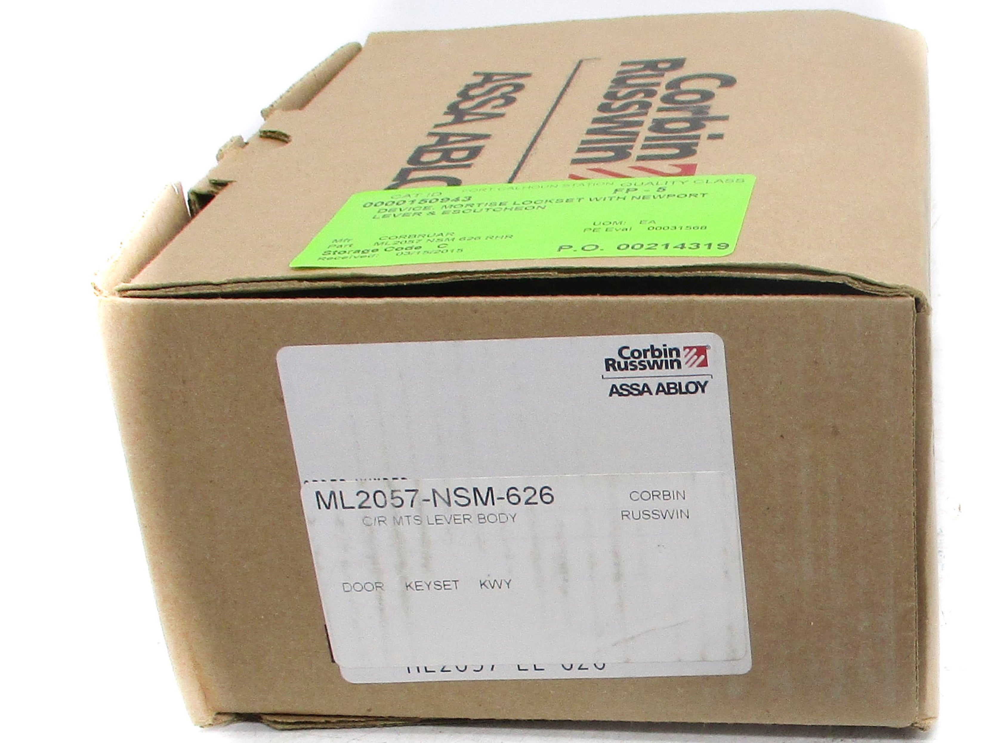 CORBIN RUSSWIN ML2057-NSM-626 NSMP