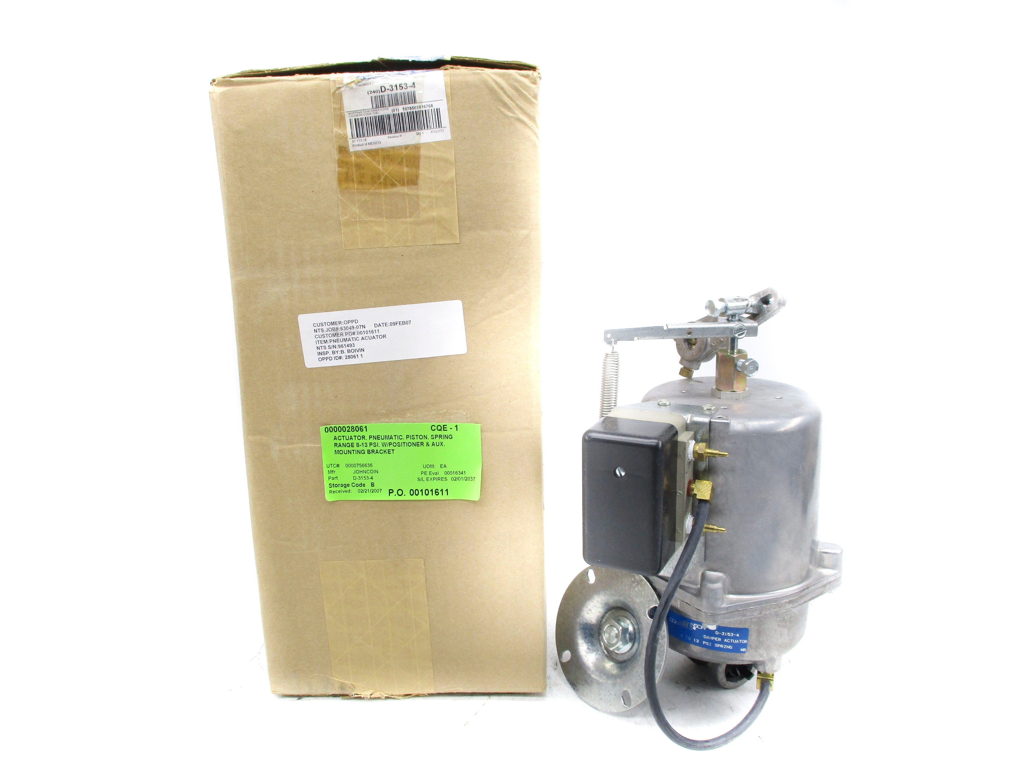 JOHNSON CONTROLS D-3153-4 NSMP