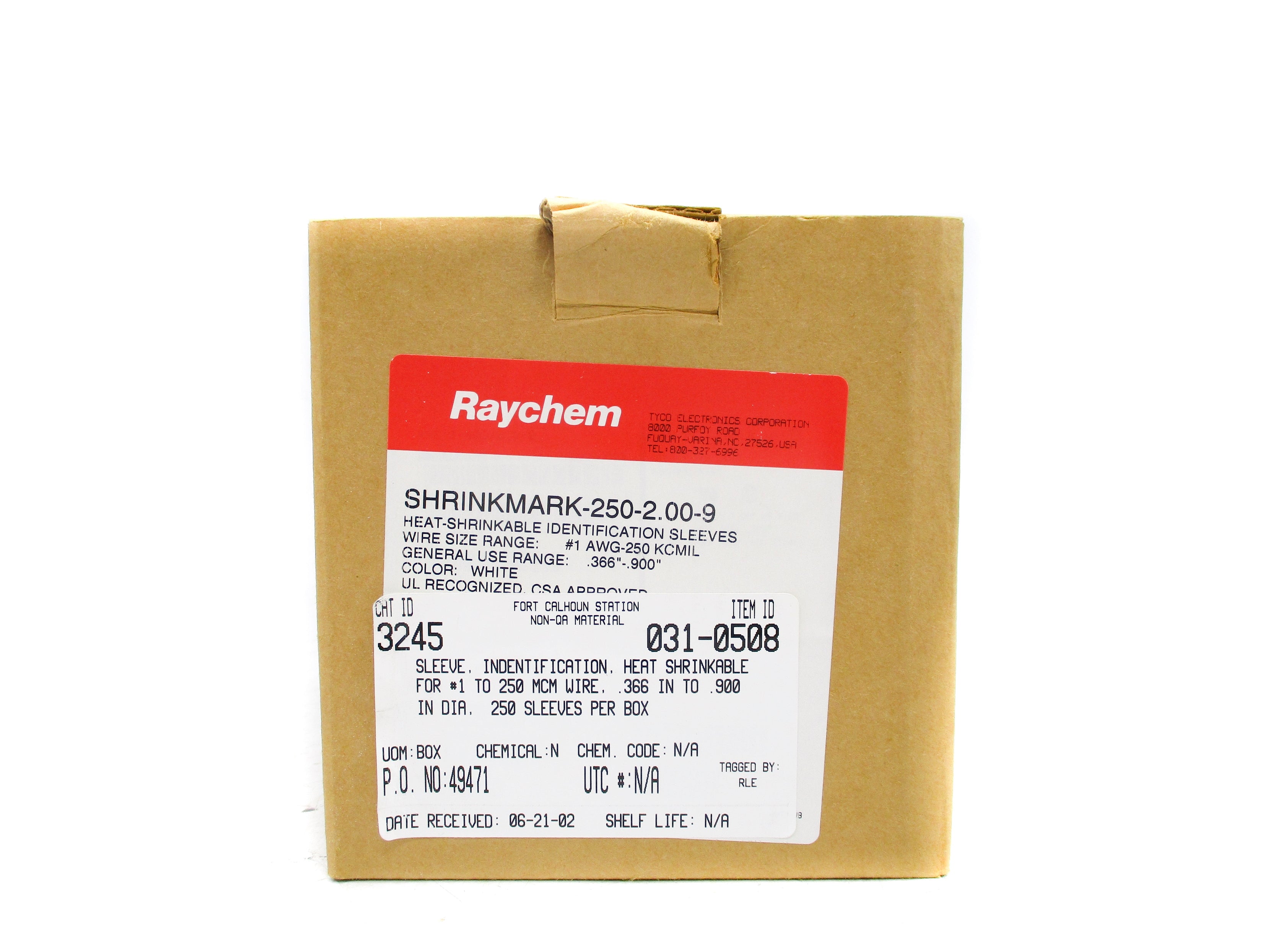 RAYCHEM 250-2.00-9 NSMP