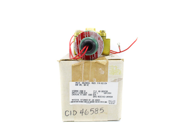 ASCO 8211D4 1" 480VAC NSMP