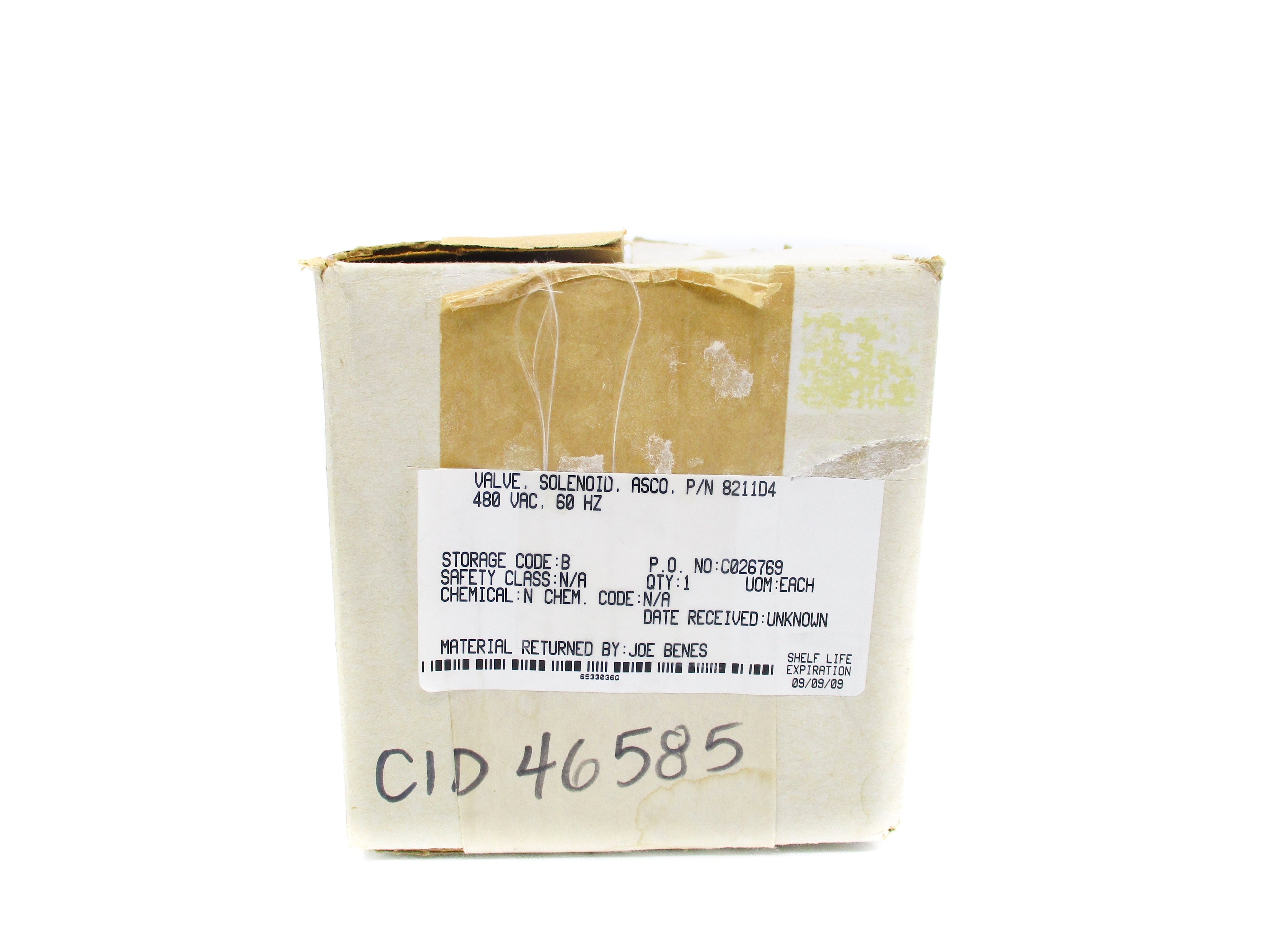 ASCO 8211D4 1" 480VAC NSMP