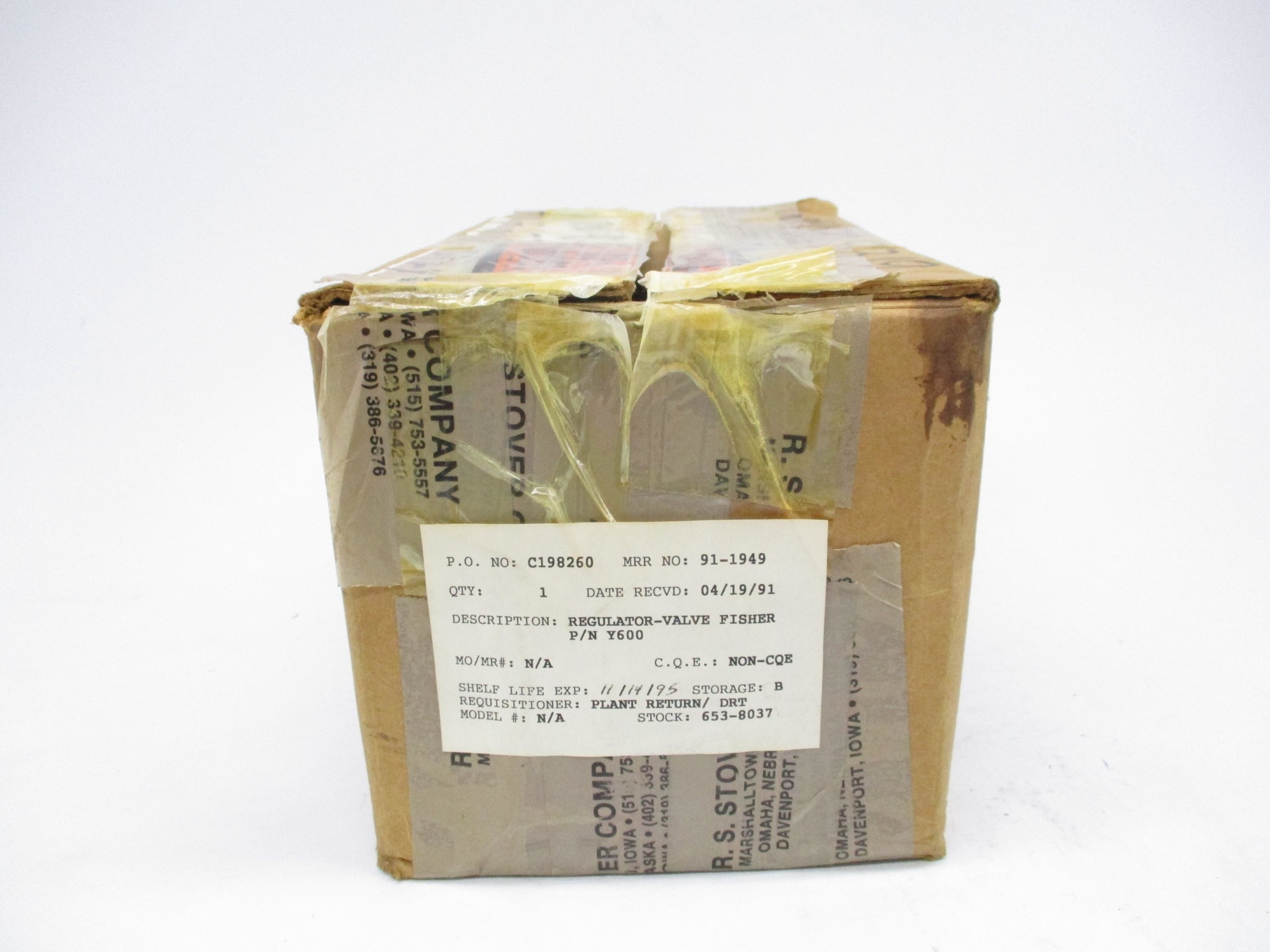 FISHER CONTROLS Y600-1323 NSMP