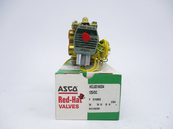 ASCO HCL8316G54 125VDC NSMP