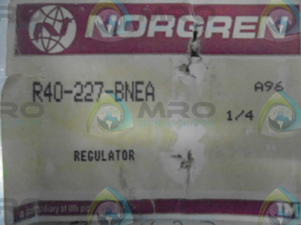 NORGREN R40-227-BNEA REGULATOR *NEW IN BOX*