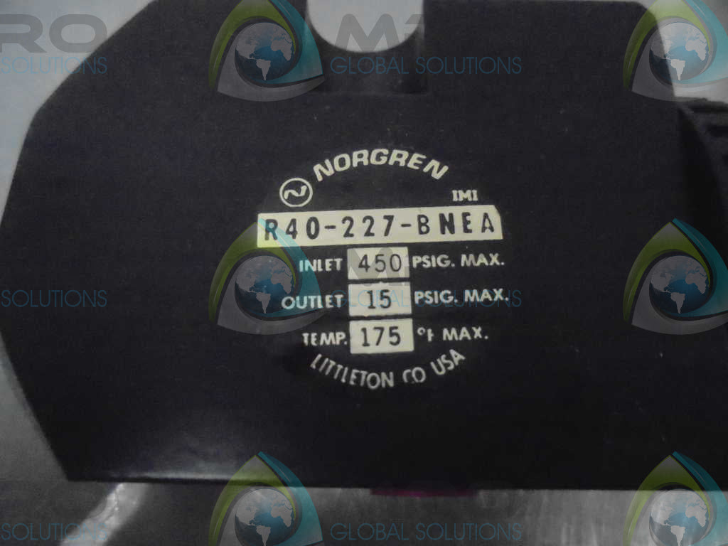 NORGREN R40-227-BNEA REGULATOR *NEW IN BOX*