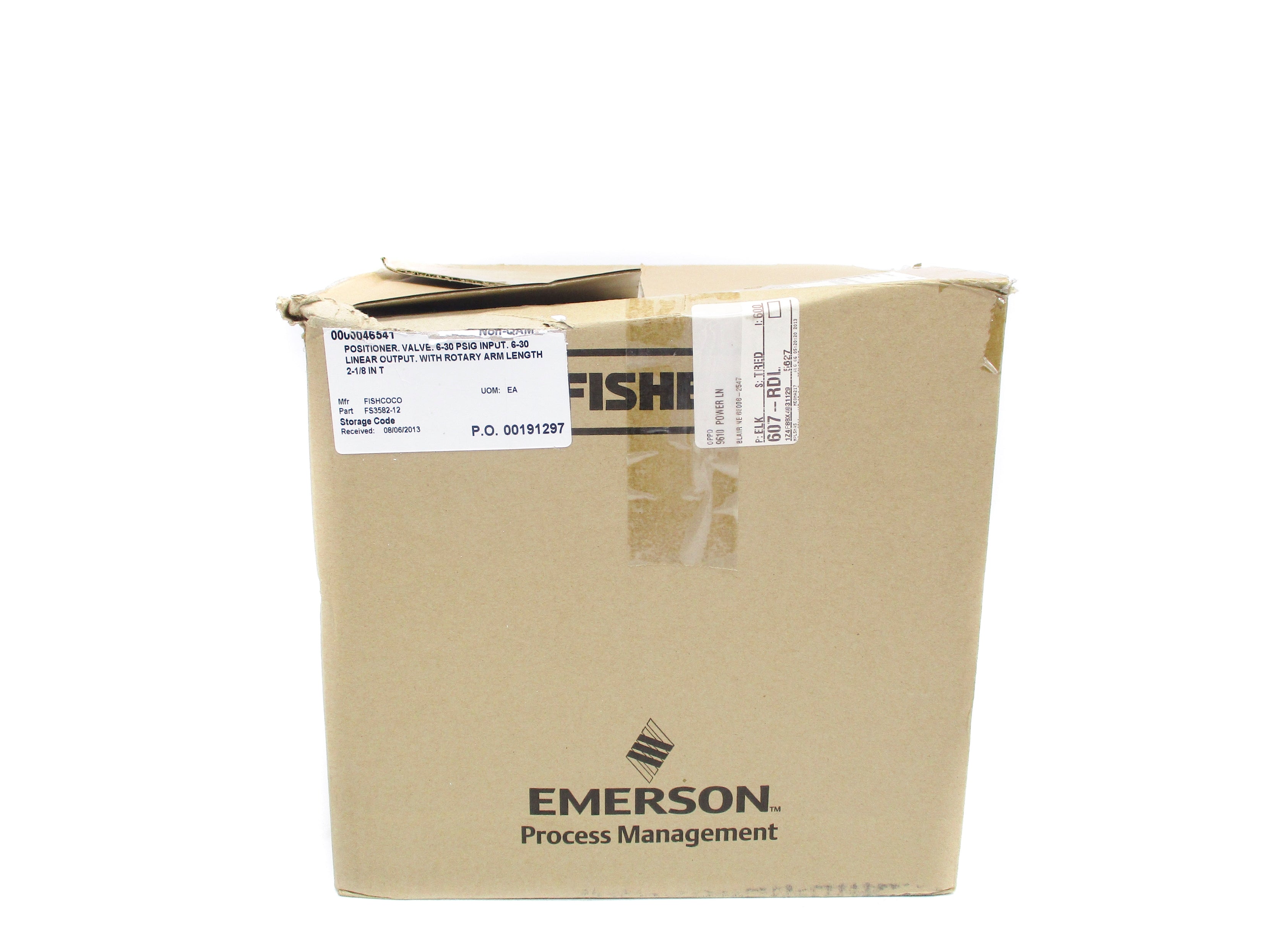 FISHER CONTROLS FS3582-12 6-30PSI NSMP