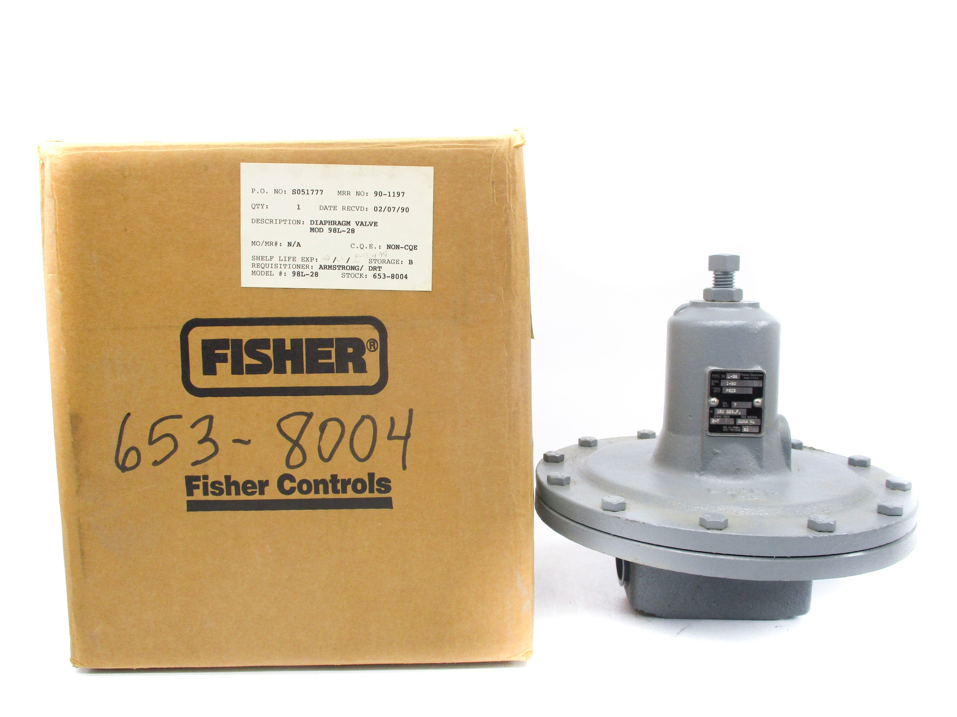 FISHER CONTROLS 98L-28 NSMP