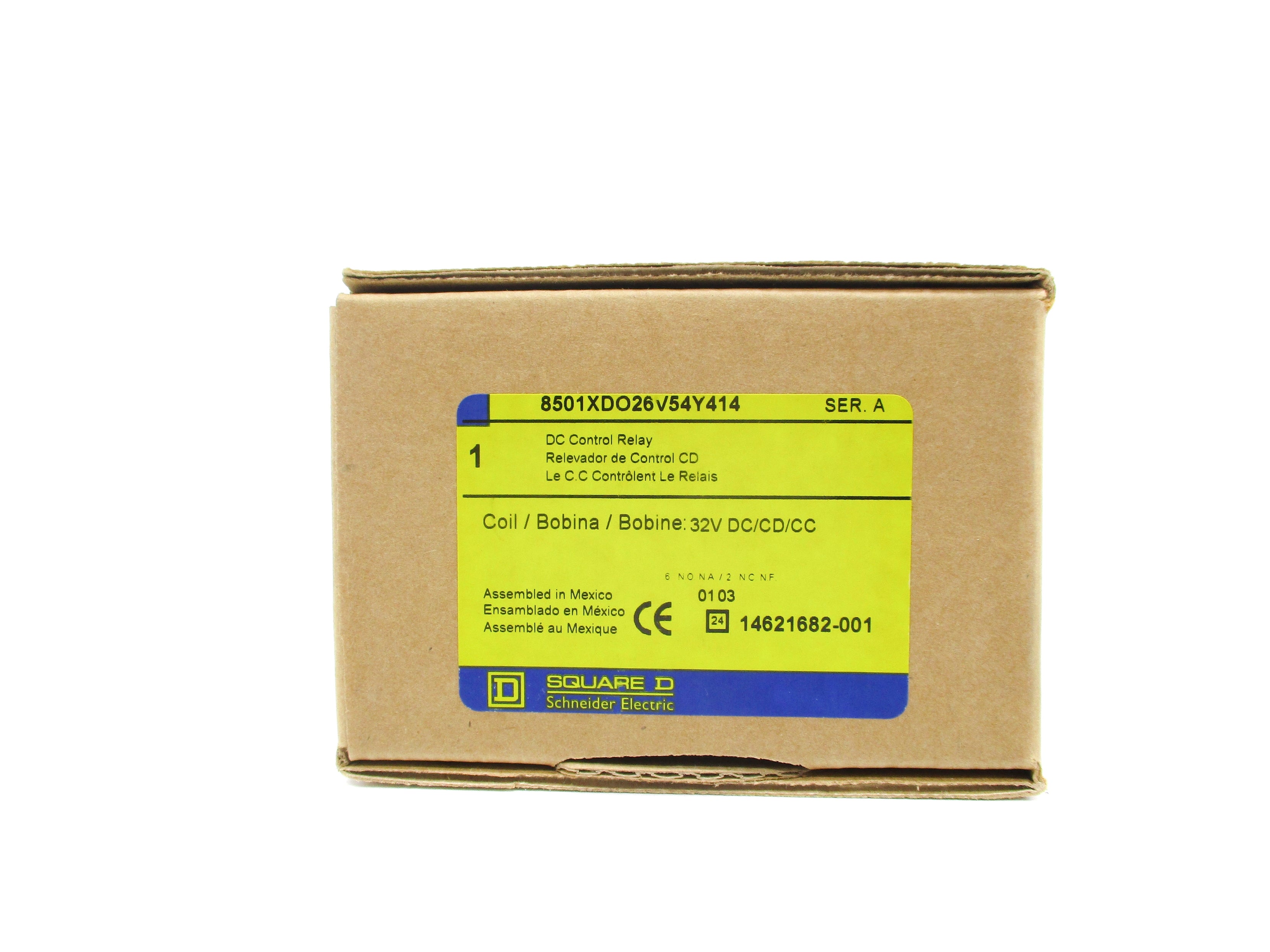 SQUARE D 8501XDO26V54Y414 SER. A 32V NSMP
