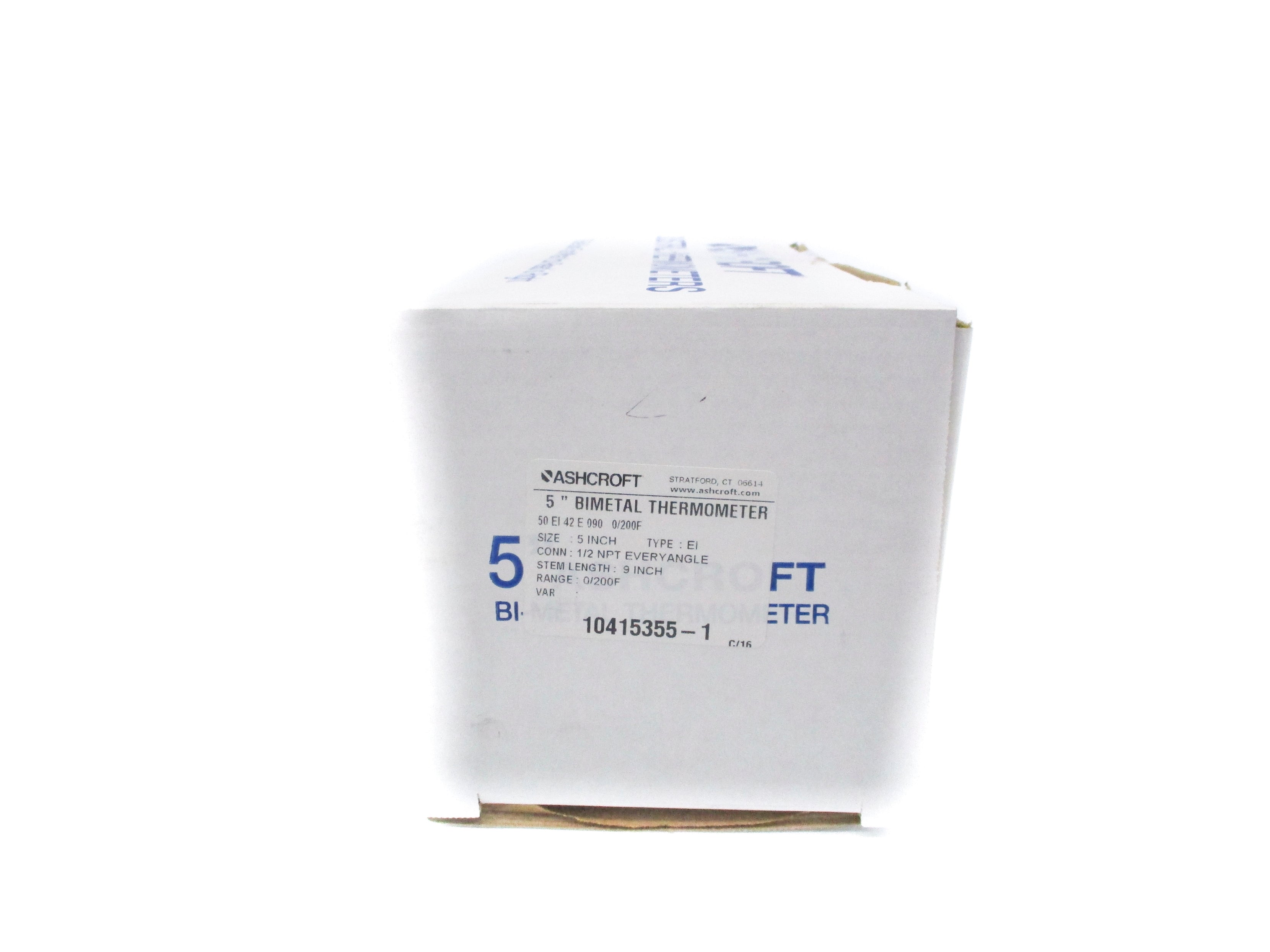 ASHCROFT 50EI42E0900200F 0-200F NSMP