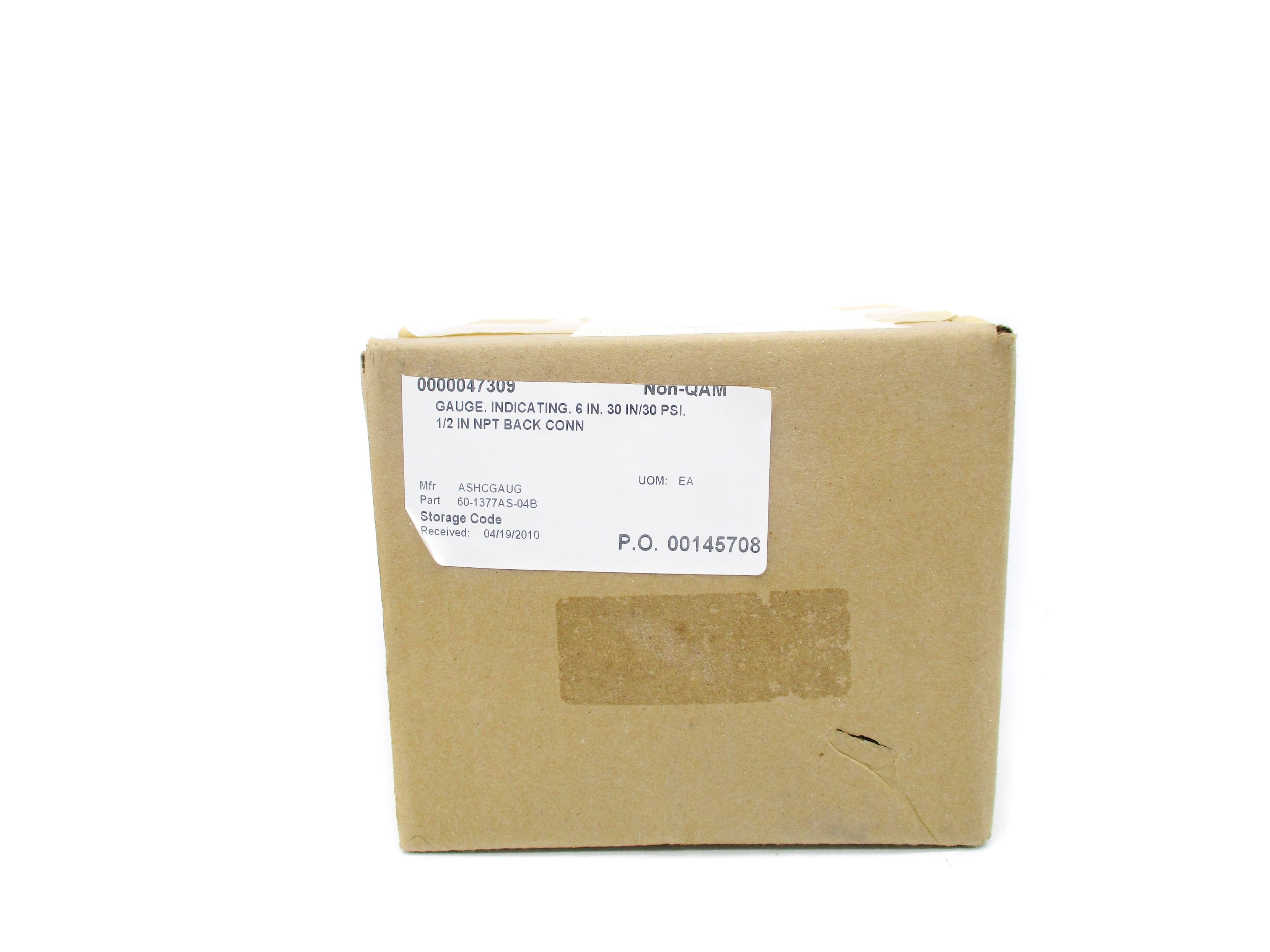 ASHCROFT 60-1377AS-04B 0-30PSI NSMP