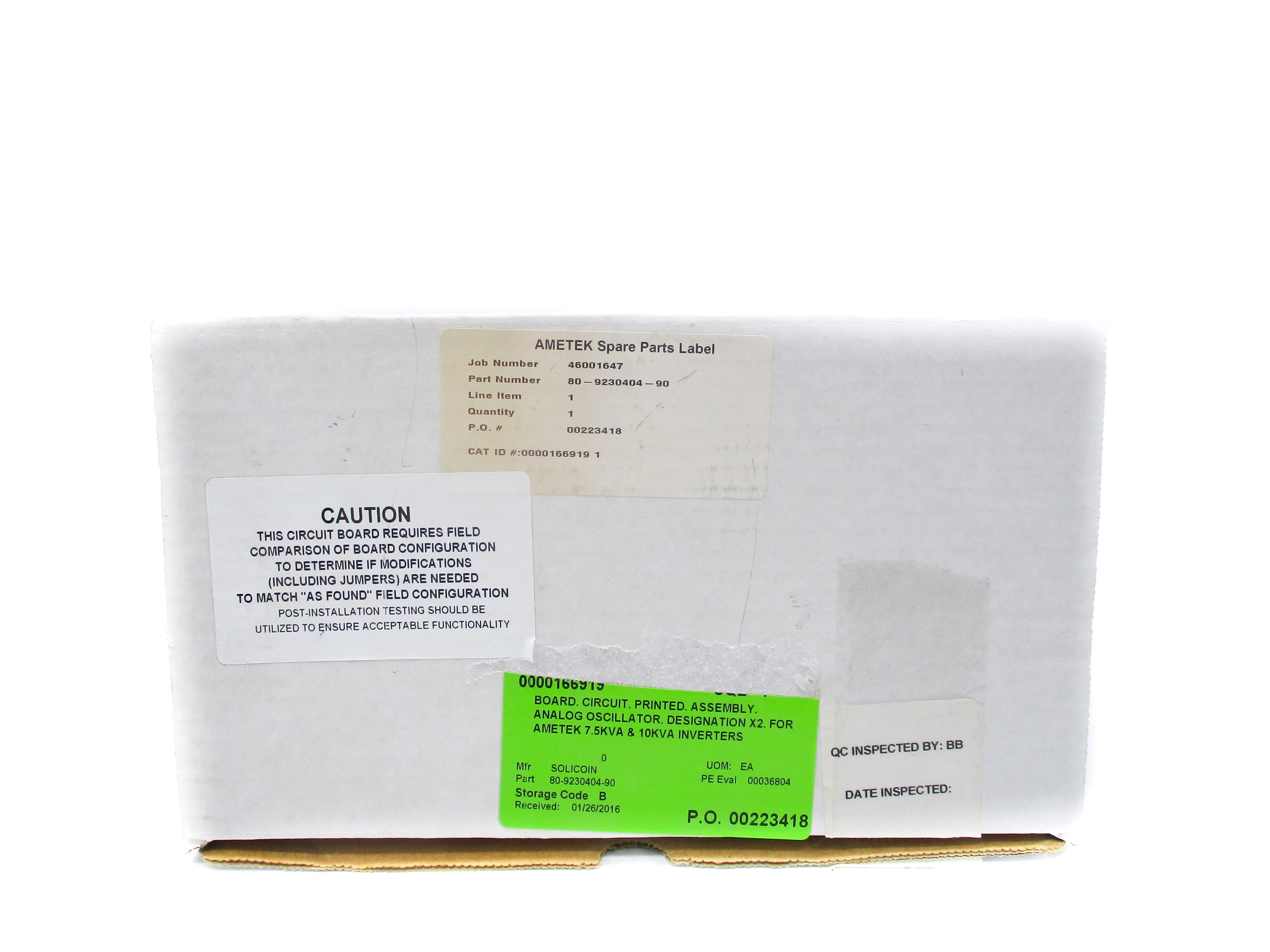 SOLID STATE CONTROLS 80-9230404-90 NSMP