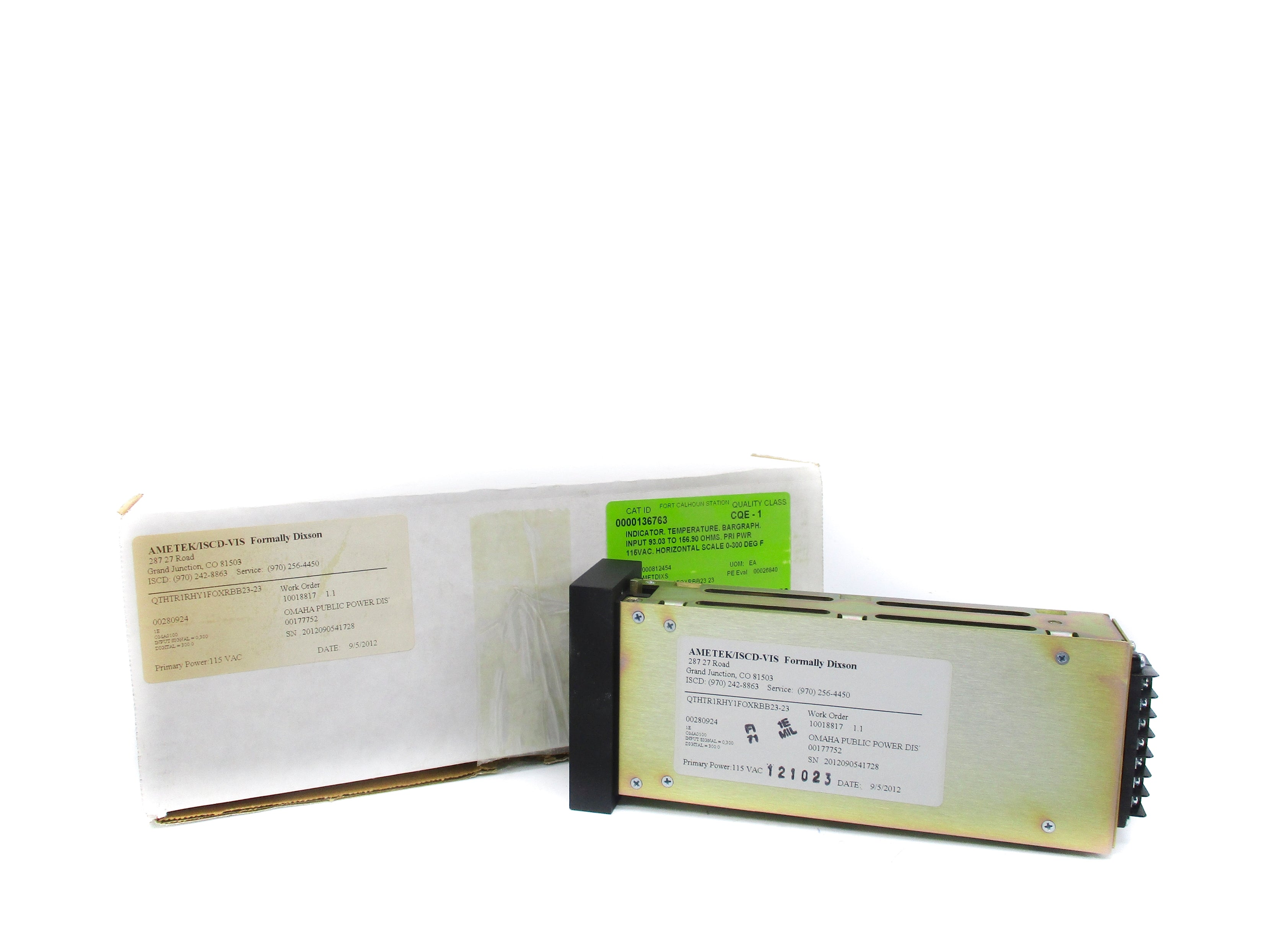 AMETEK ATHTR1RHY1FOXRBB23-23 0-300DEG NSMP