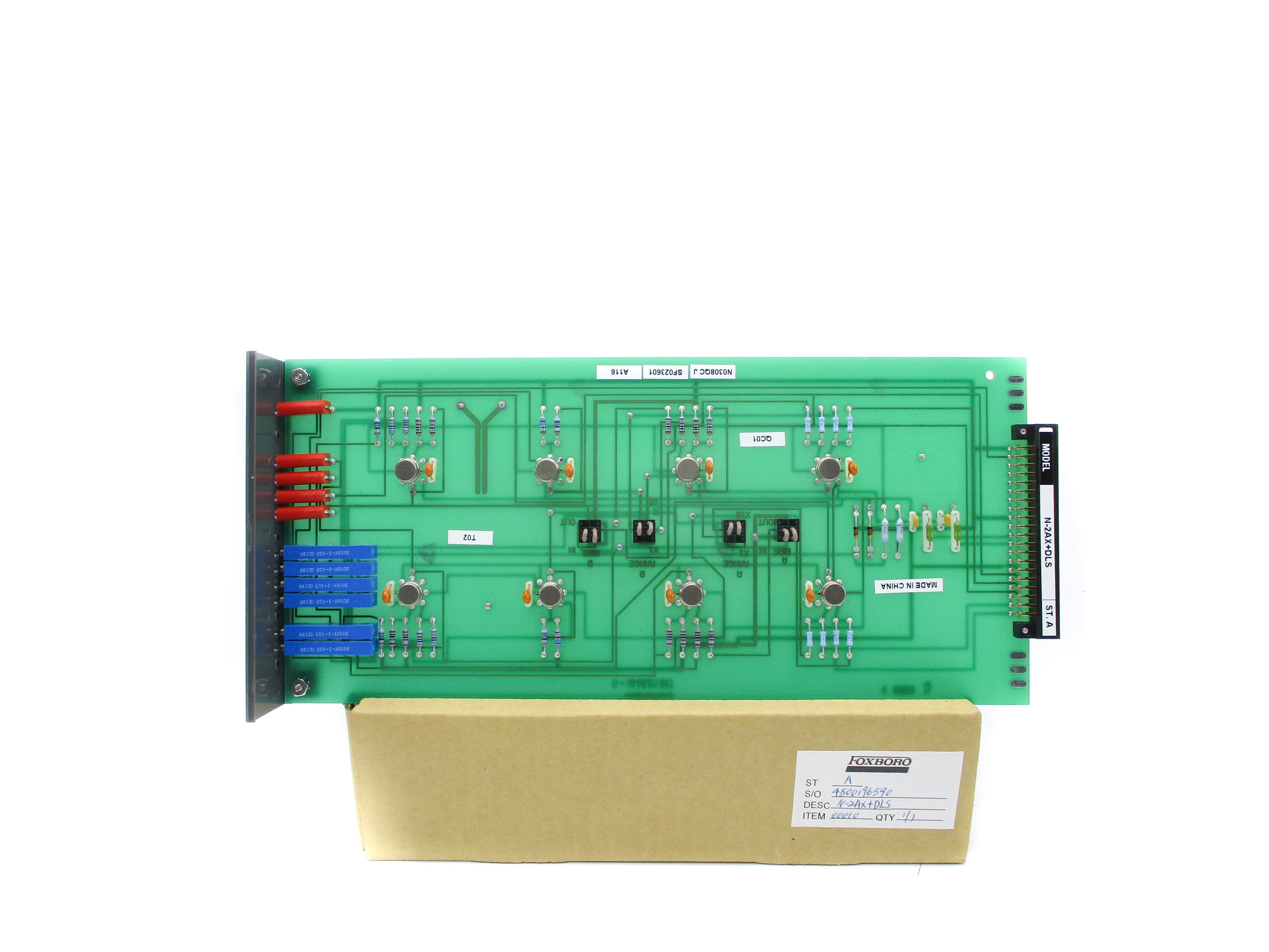 FOXBORO N-2AX+DLS NSMP