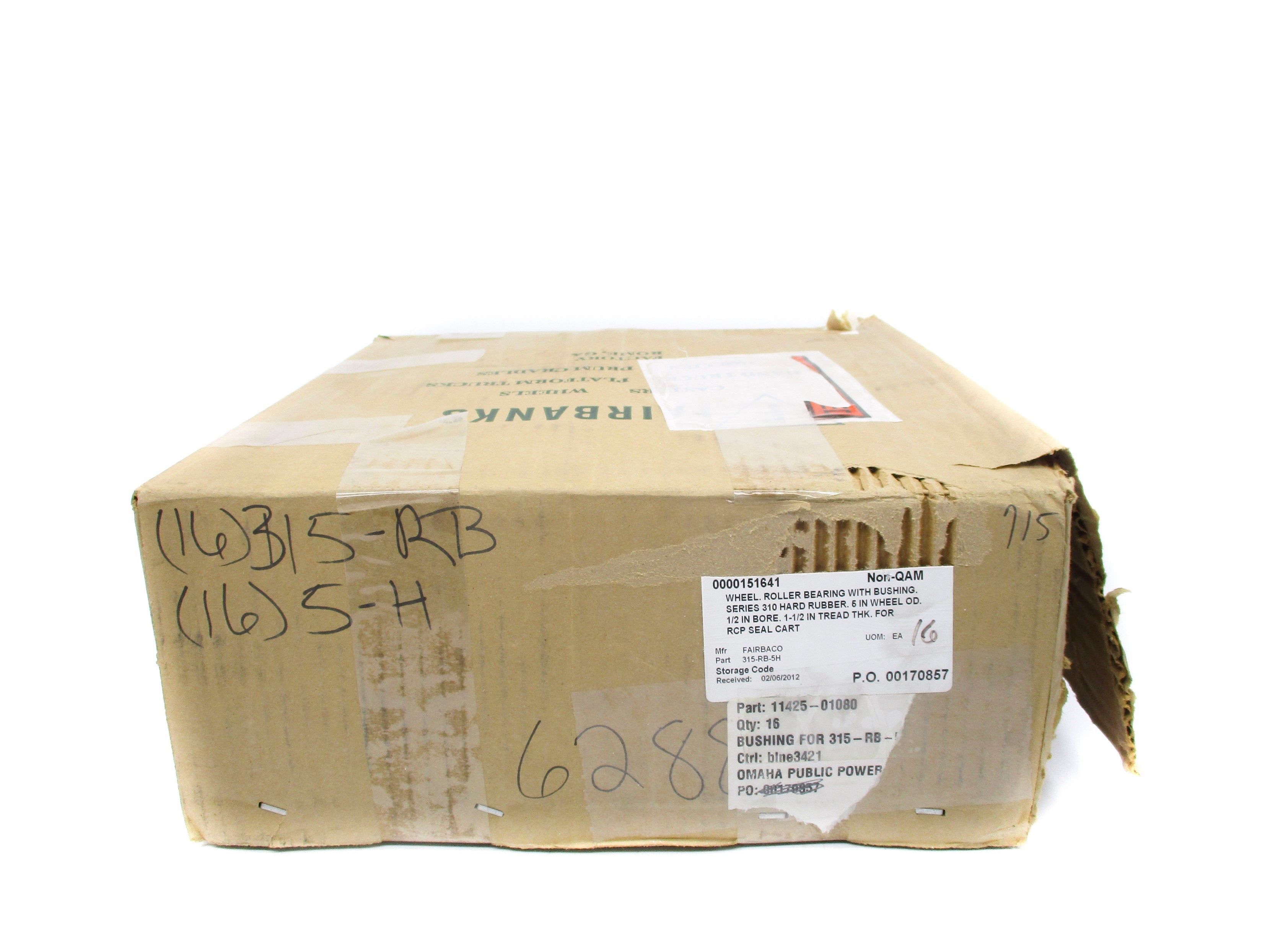 FAIRBANKS 315-RB-5H (PKG OF 16) NSMP