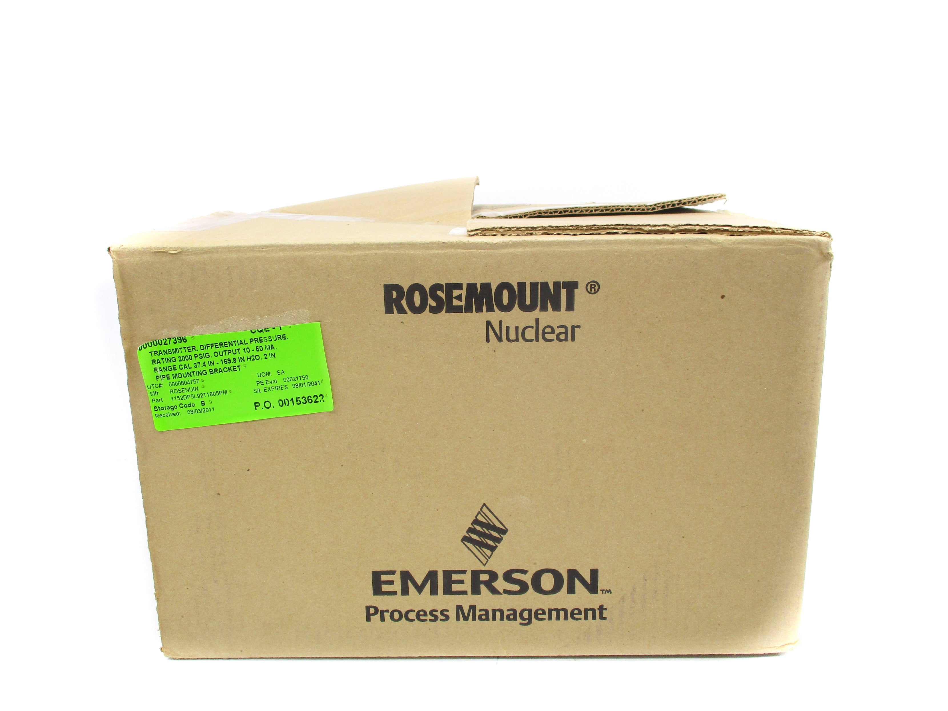 ROSEMOUNT 1152DP5L92T1805PM NSMP