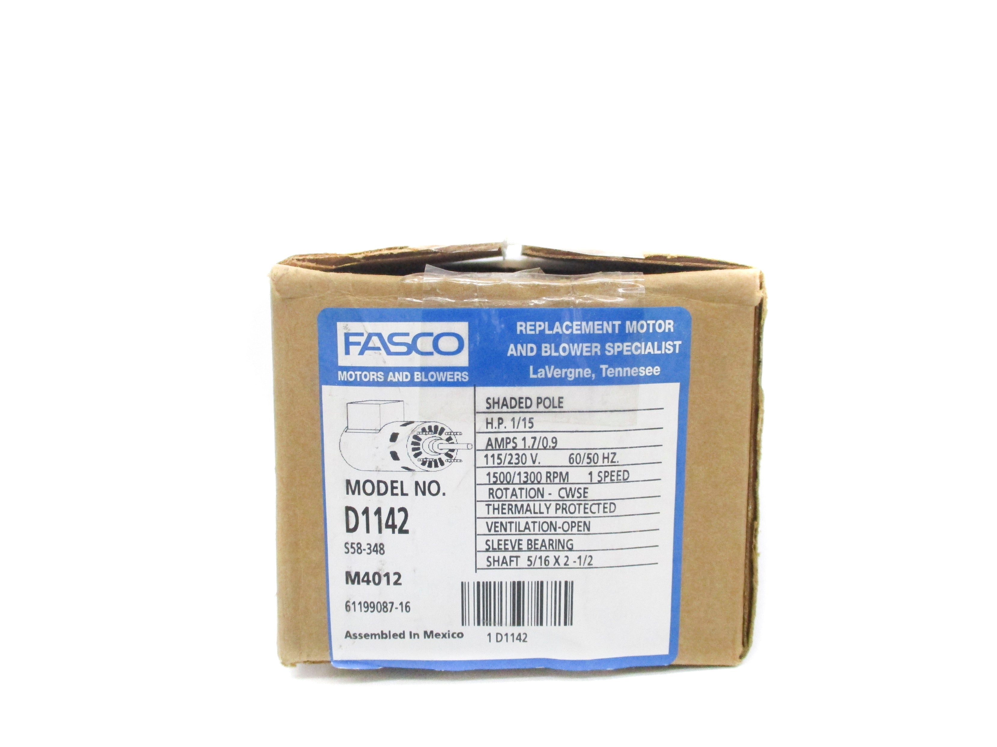 FASCO D1142 NSMP