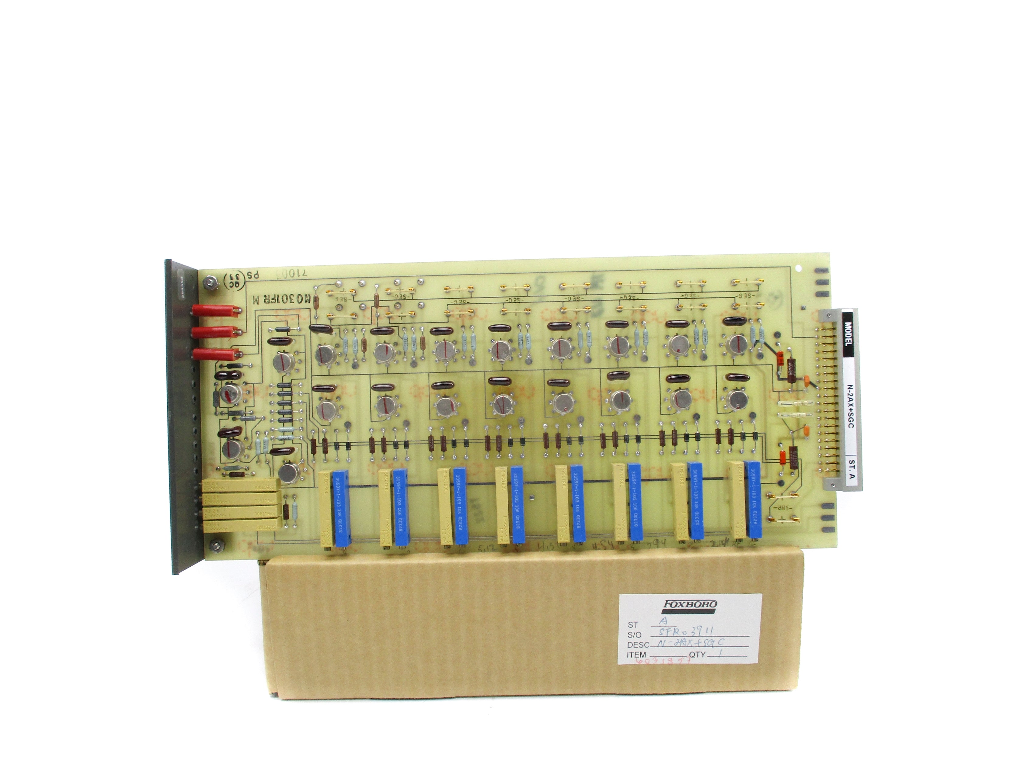 FOXBORO N-2AX+SGC NSMP