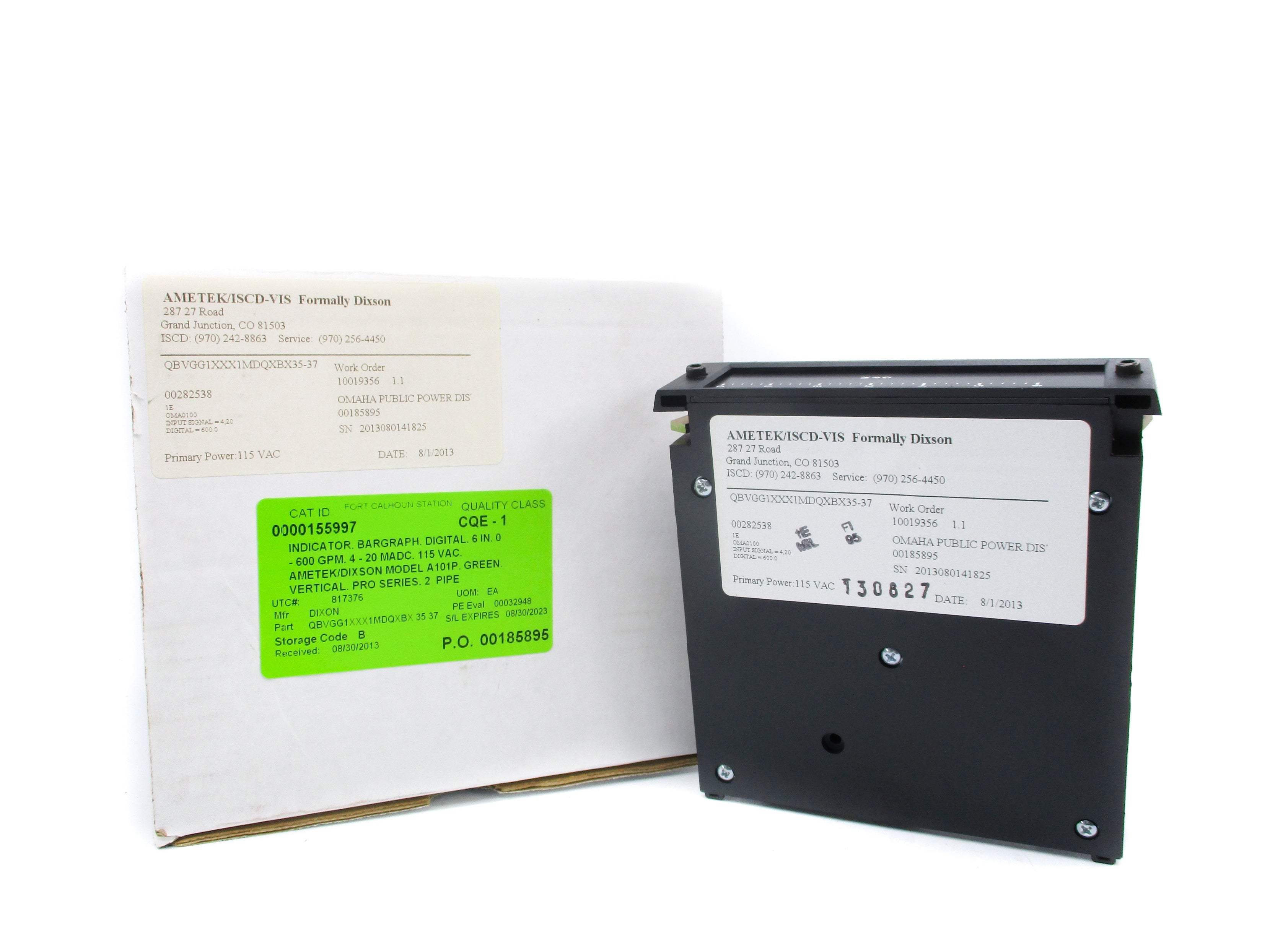 AMETEK QBVGG1XXX1MDQXBX35-37 0-600GPM NSMP