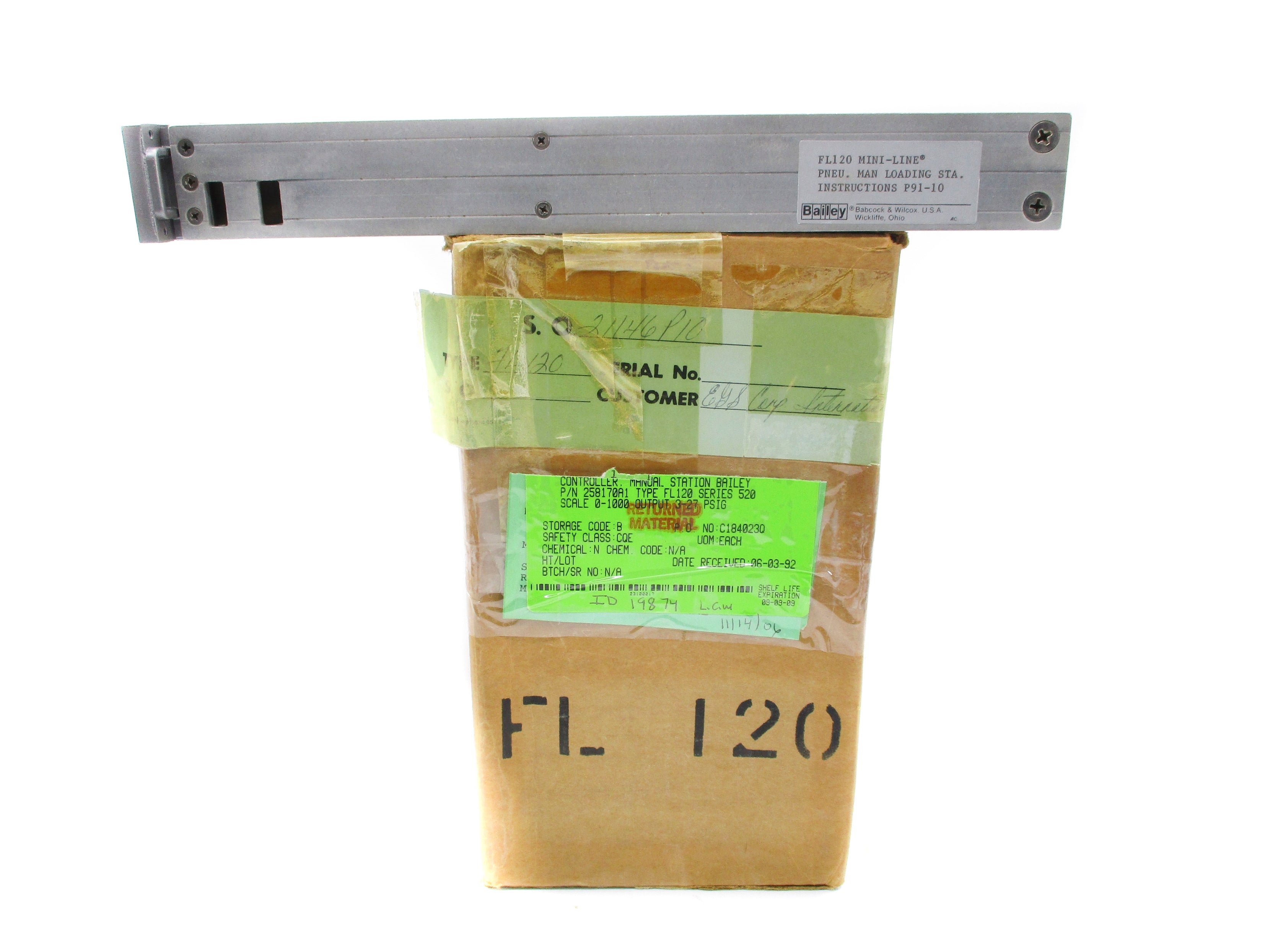 BAILEY 258170A1 0-100PSI NSMP