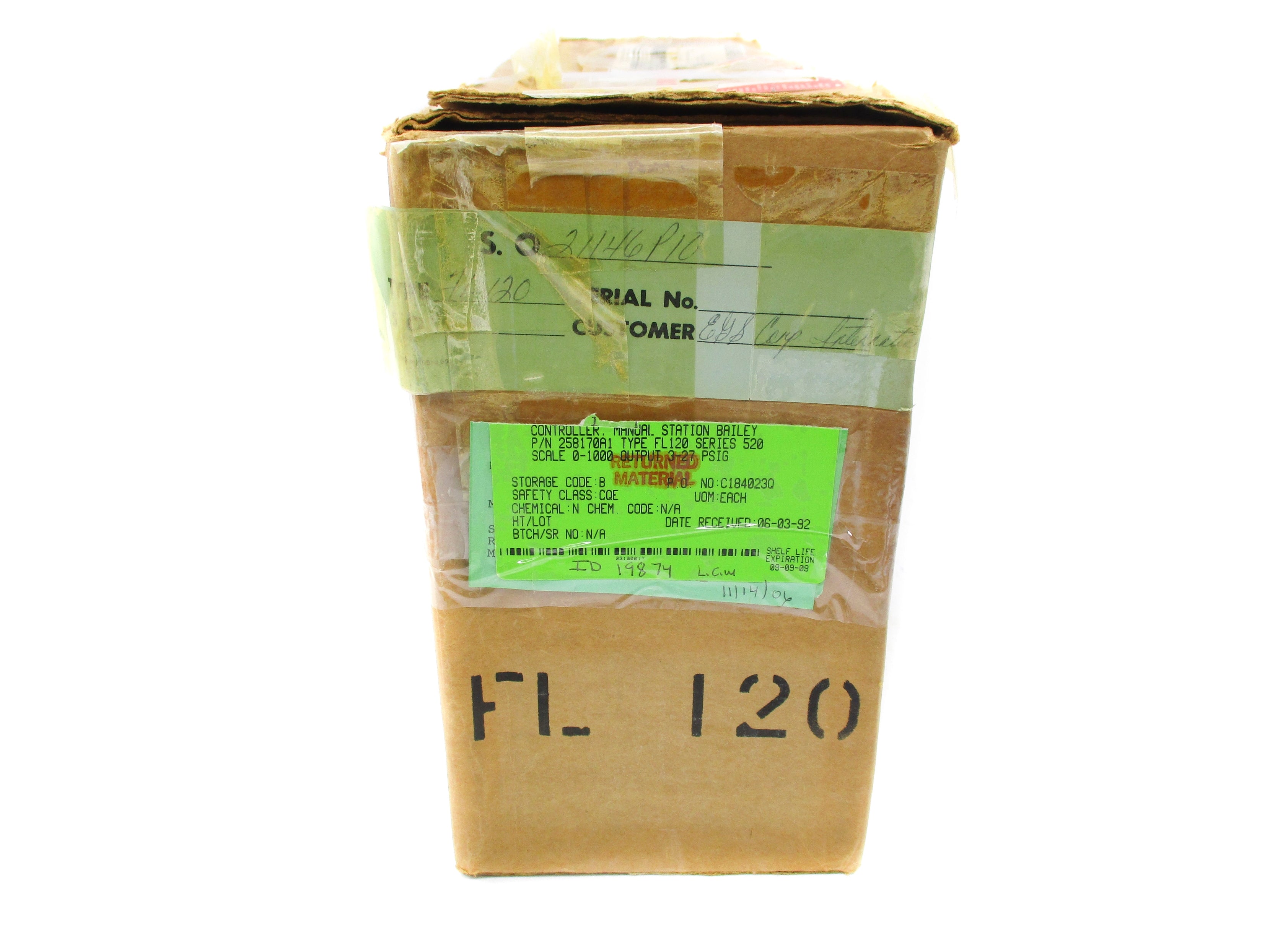 BAILEY 258170A1 0-100PSI NSMP