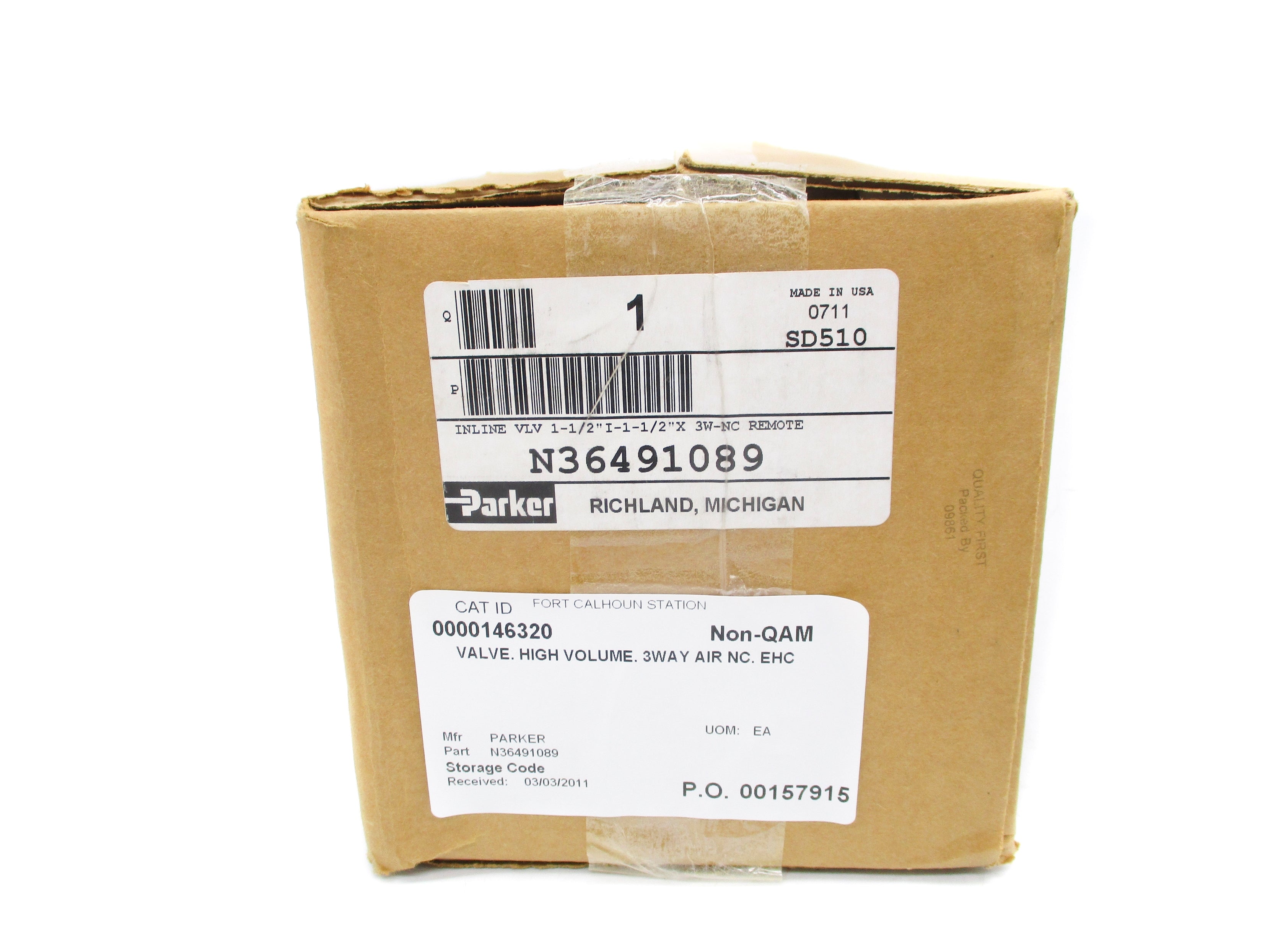 PARKER N36491089 1 1/2" 140PSI NSMP