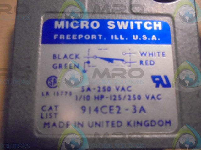 MICROSWITCH 914CEZ-3A *NEW NO BOX*