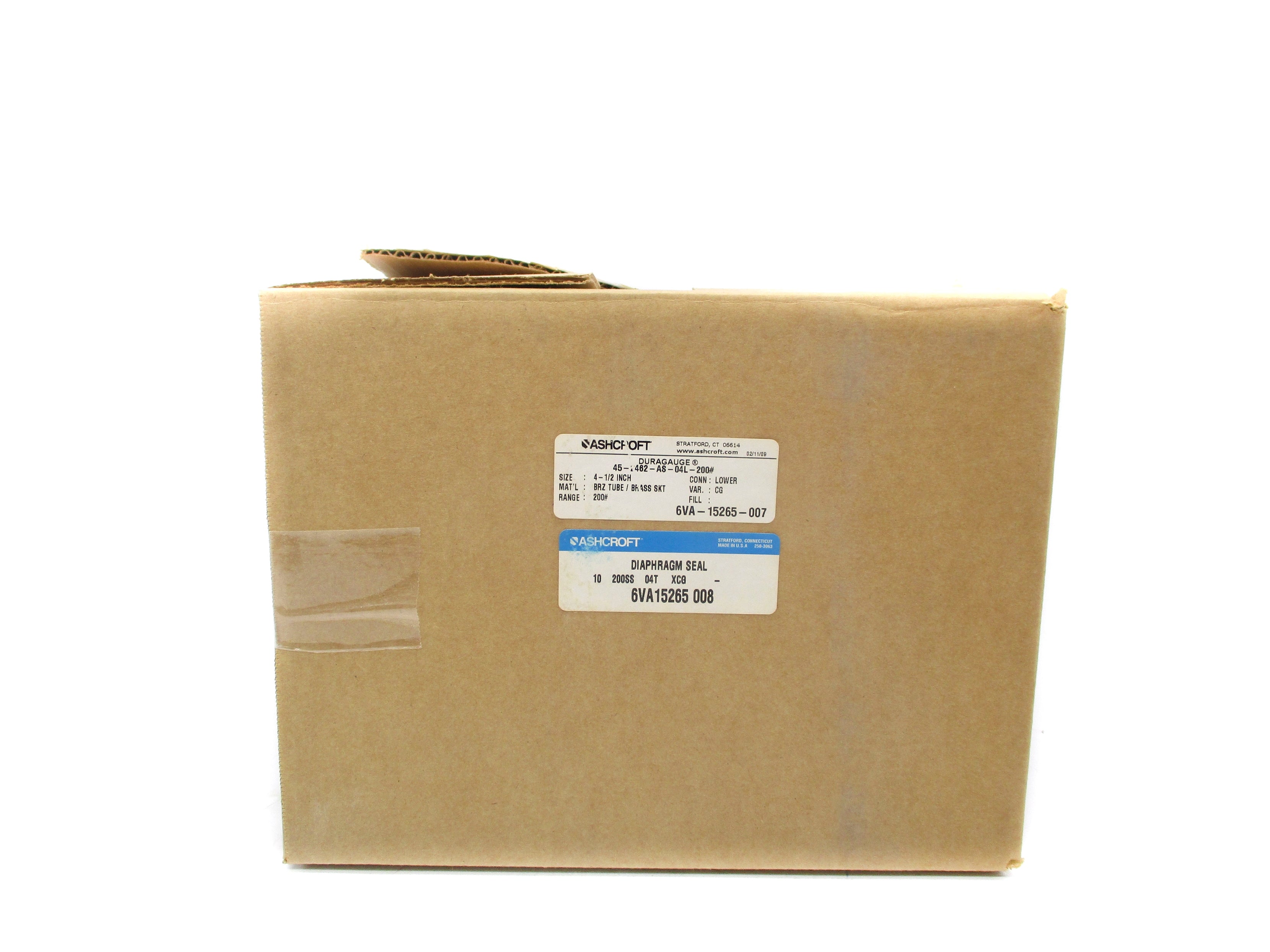 ASHCROFT 45-2462-AS-04L-200# 0-200PSI NSMP