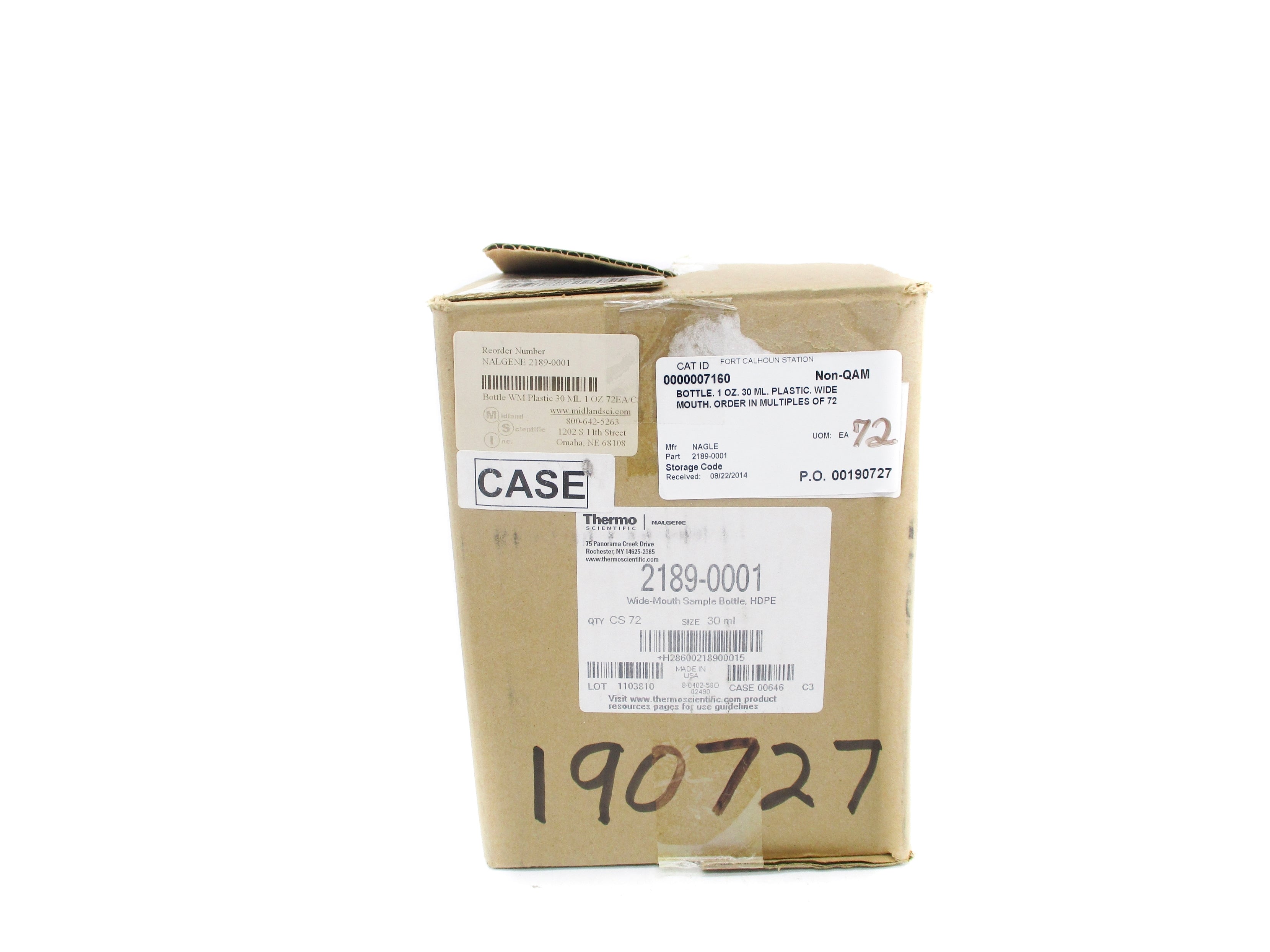 THERMO SCIENTIFIC 2189-0001 (PKG OF 72) NSMP