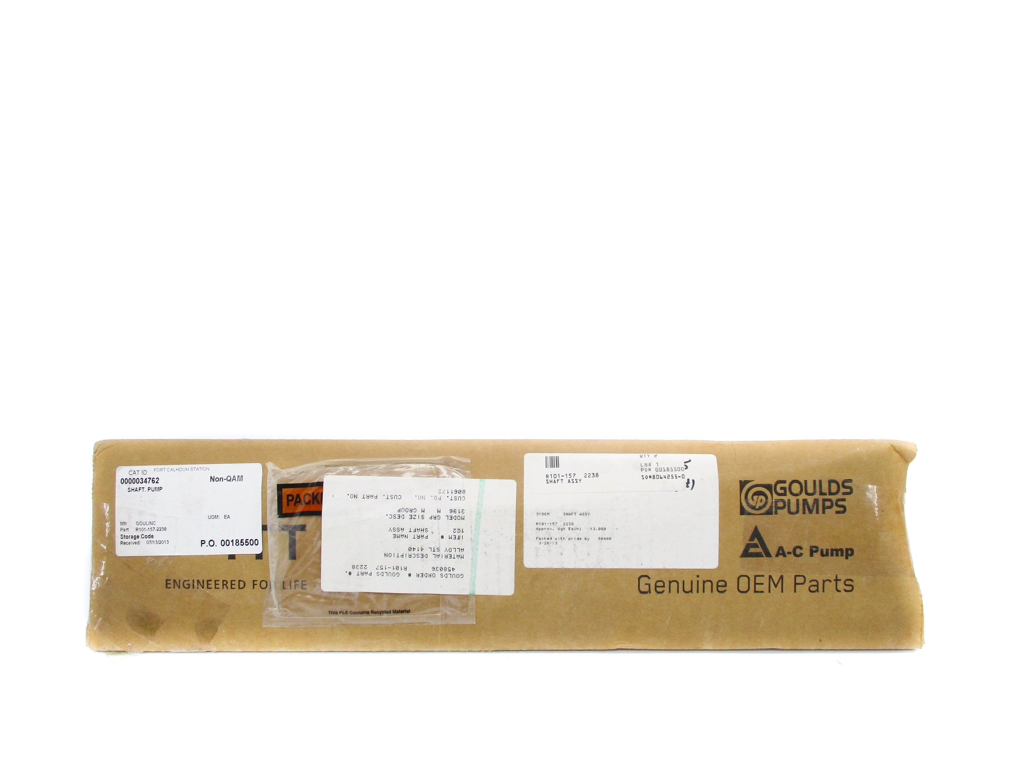 GOULD PUMP R101-157-2238 NSMP