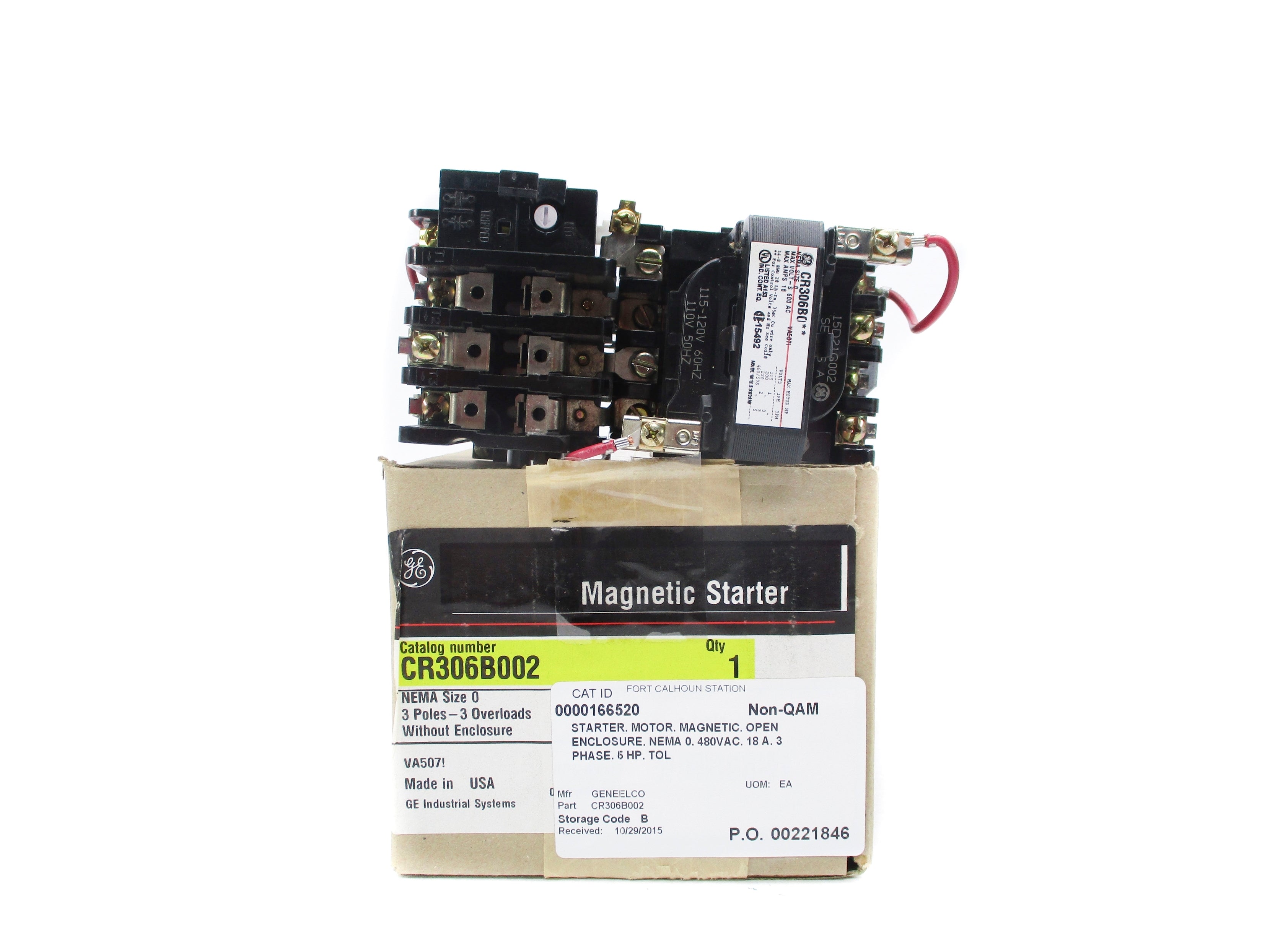 GENERAL ELECTRIC CR306B002 NSMP