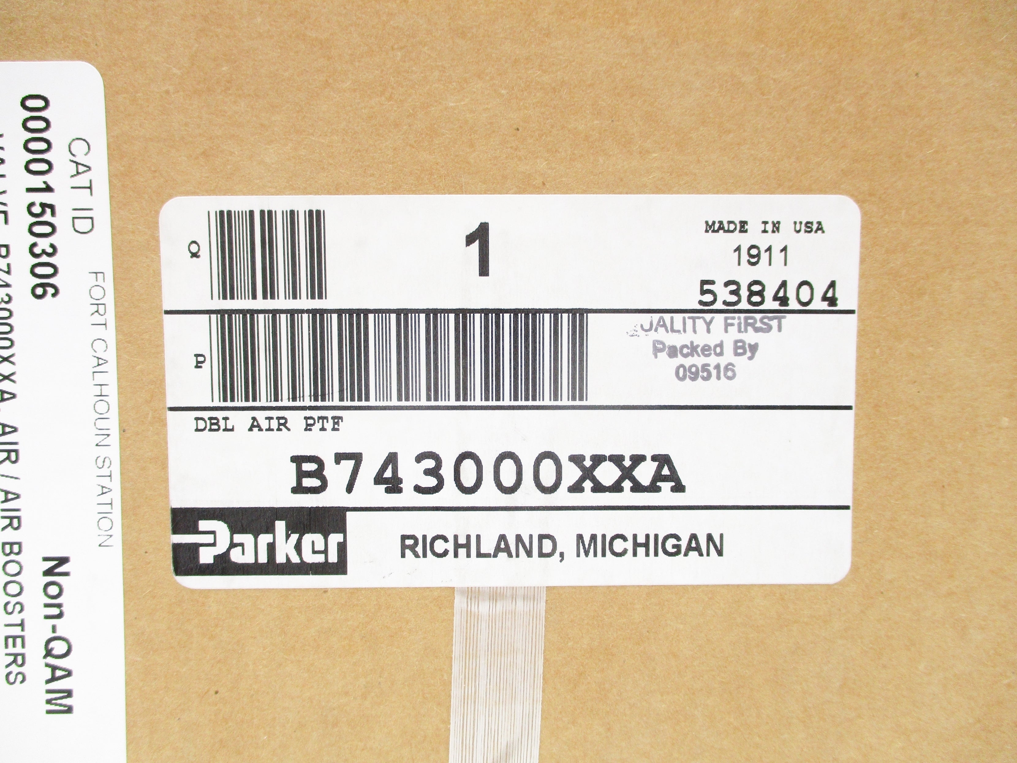 PARKER B743000XXA NSFS