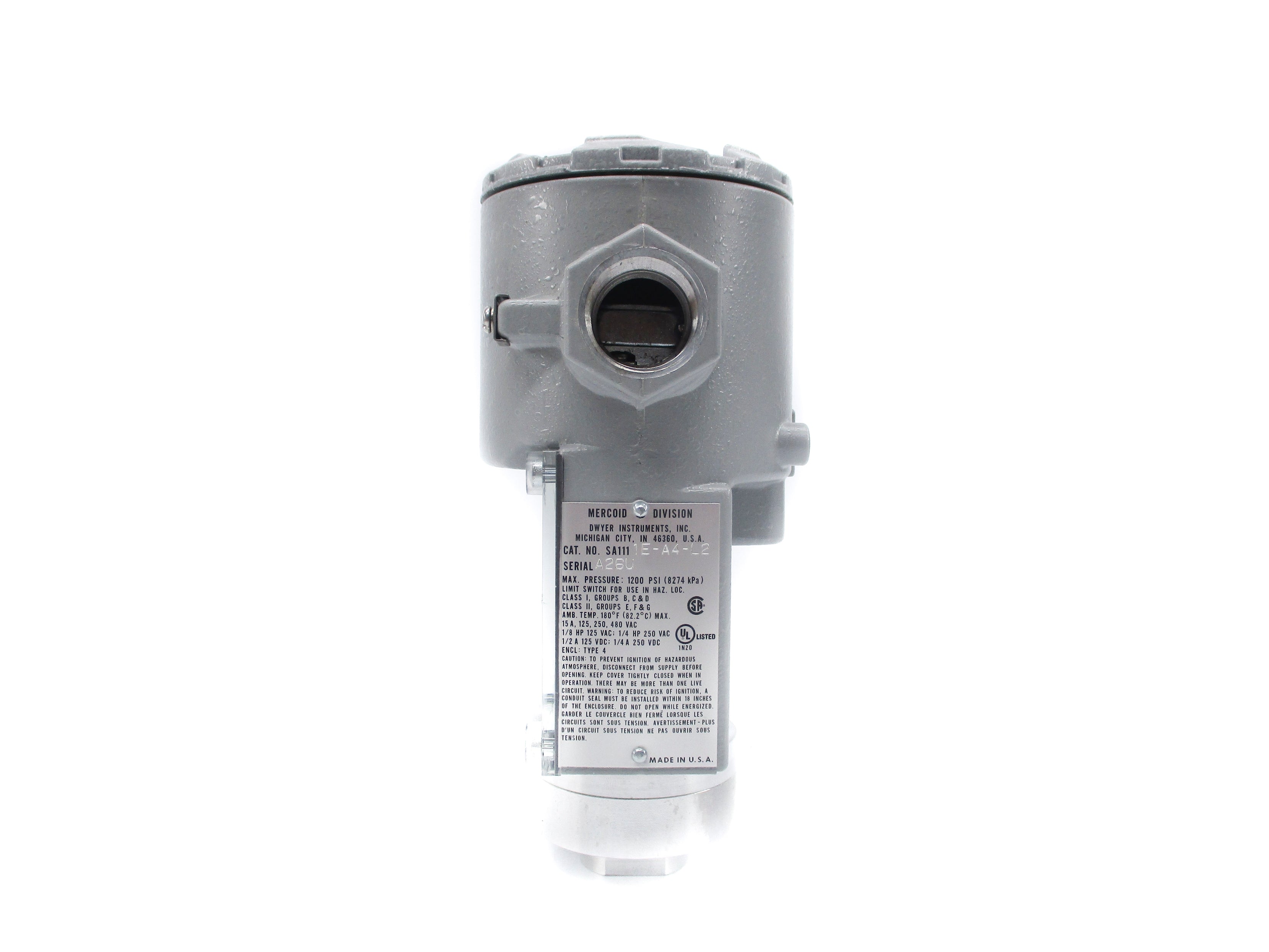 MERCOID SA1111E-A4-L2 NSNP