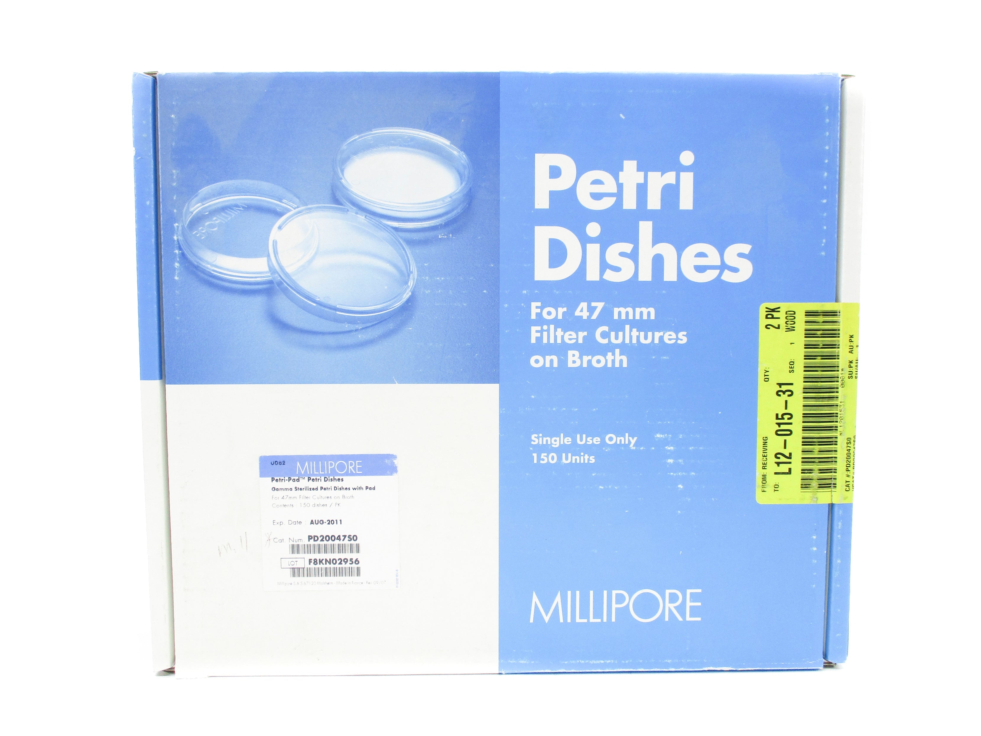 MILLIPORE PD20047S0 (PKG OF 150) NSFS