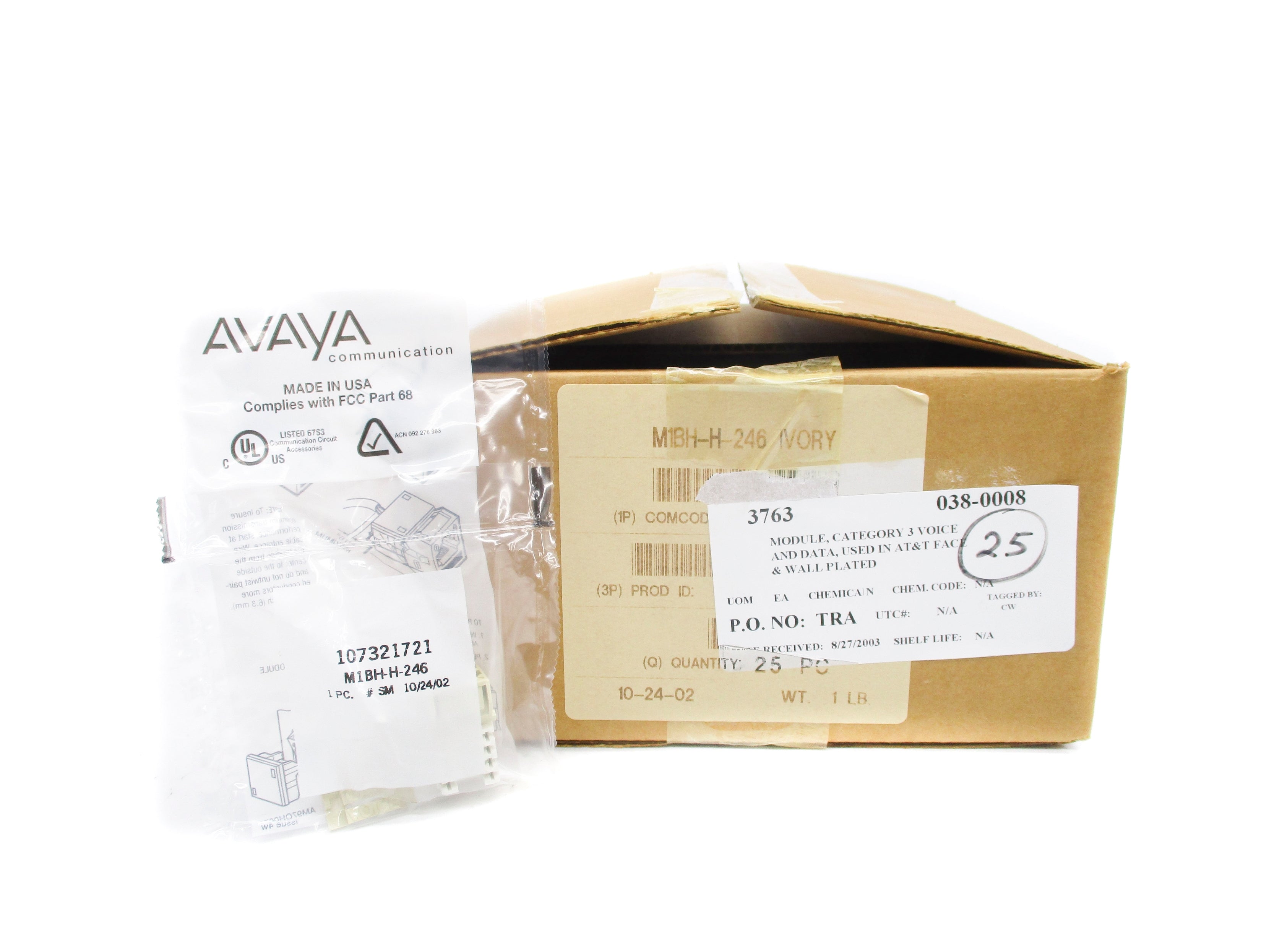 AVAYA M1BH-H-246 (PKG OF 25) NSMP