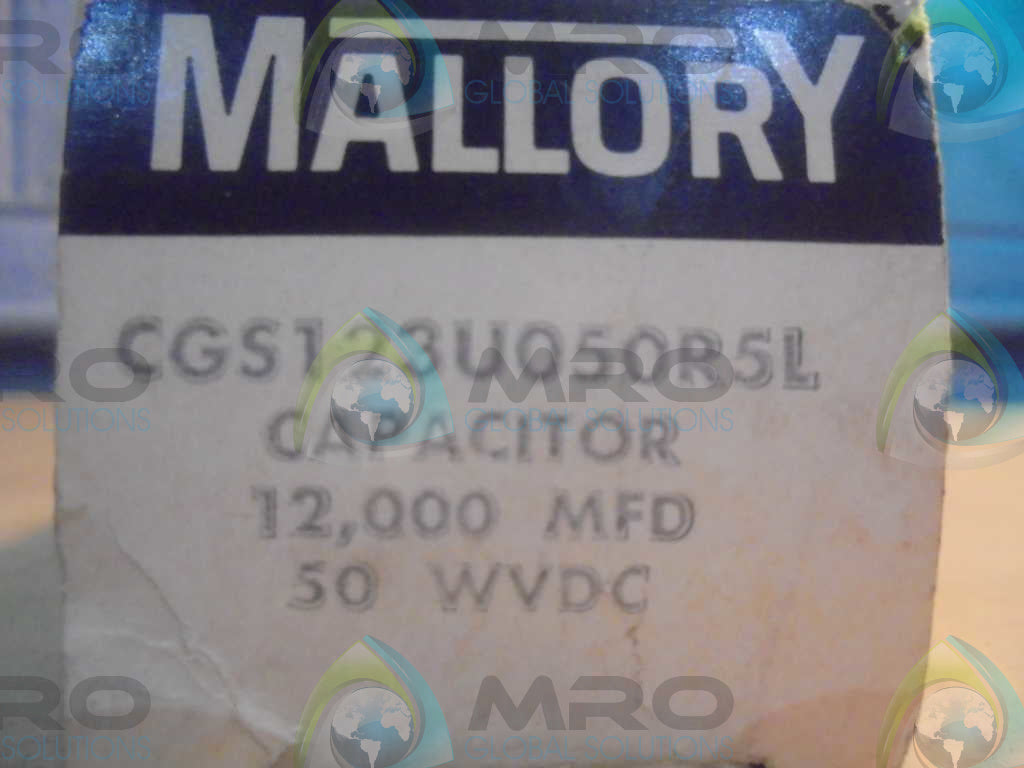 MALLORY CGS123U050R5L CAPACITOR *NEW IN BOX*